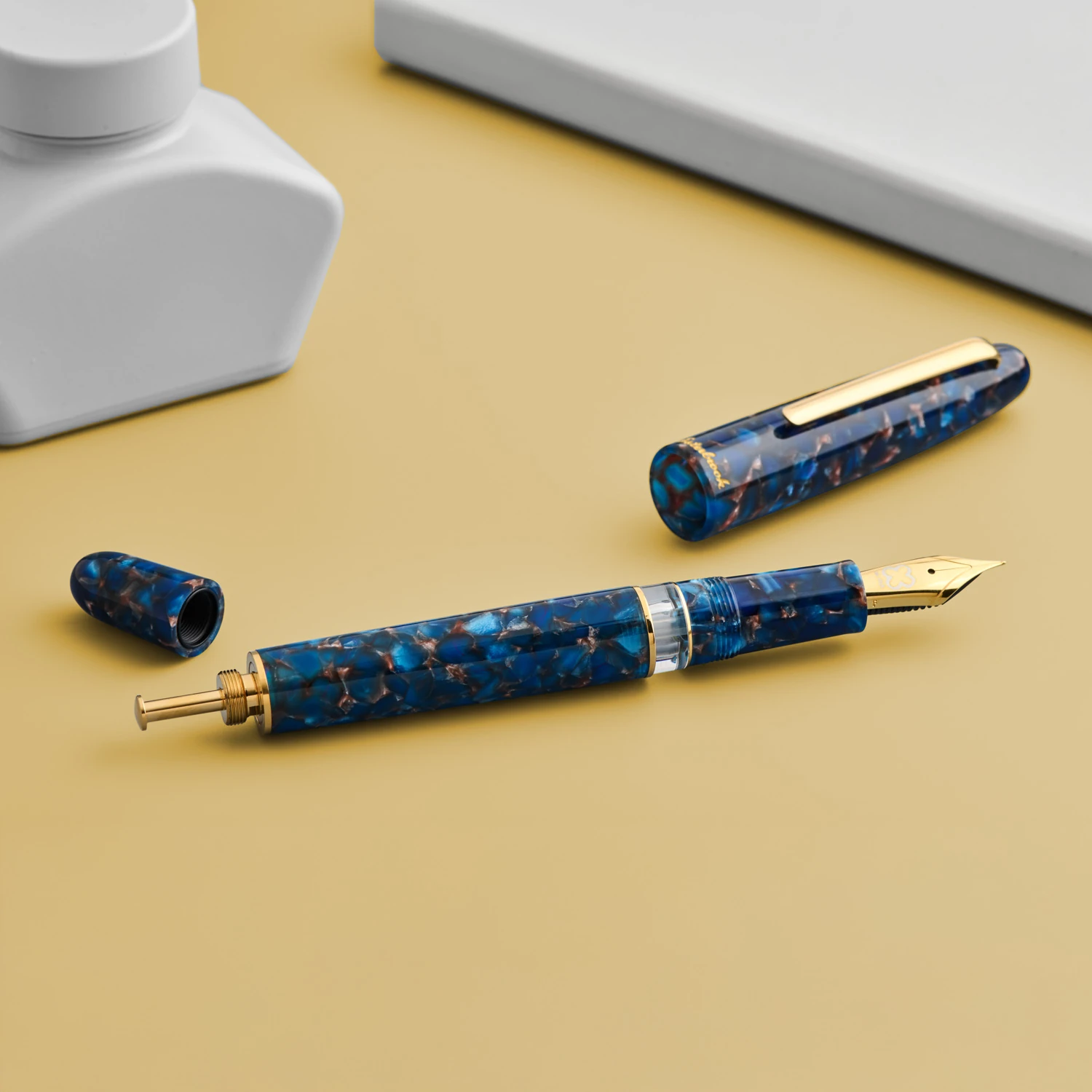 Esterbrook Estie Nouveau Bleu Gold Pistonlu Dolma Kalem