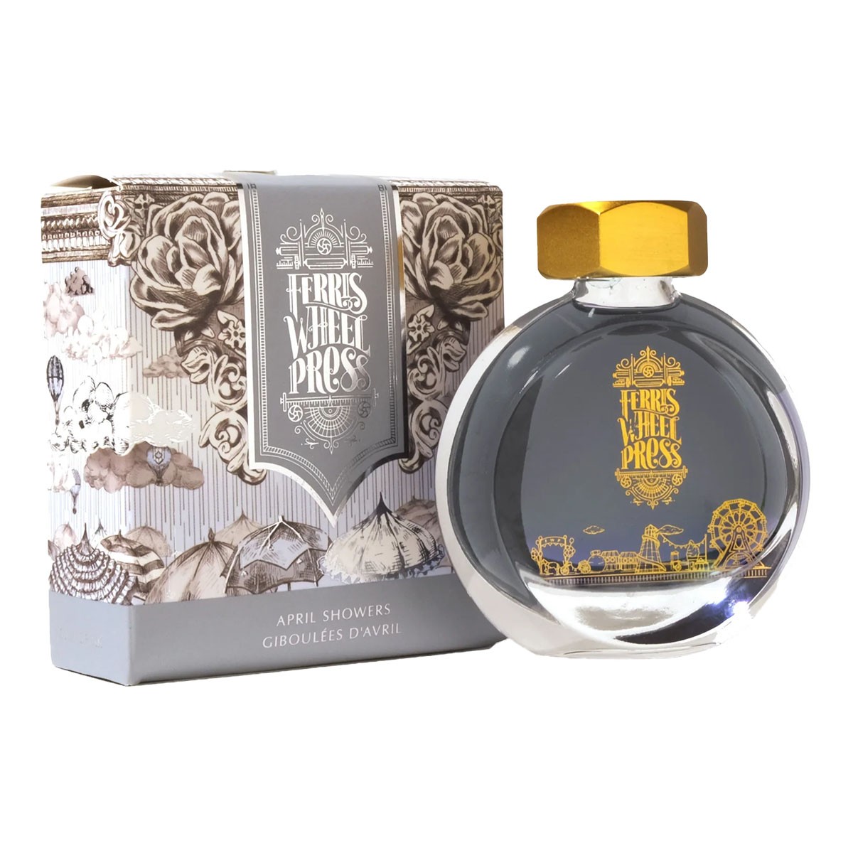 Ferris Wheel Press April Showers Şişe Mürekkep - 38 ml