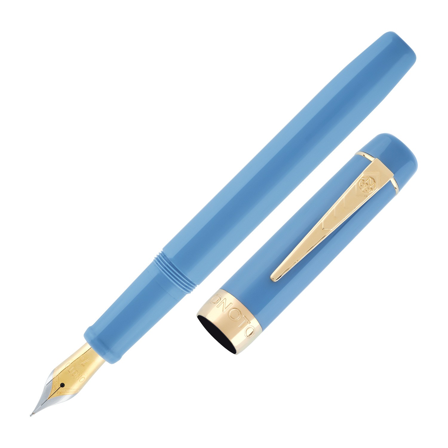 Onoto Scholar Gold Dolma Kalem - Sky Blue