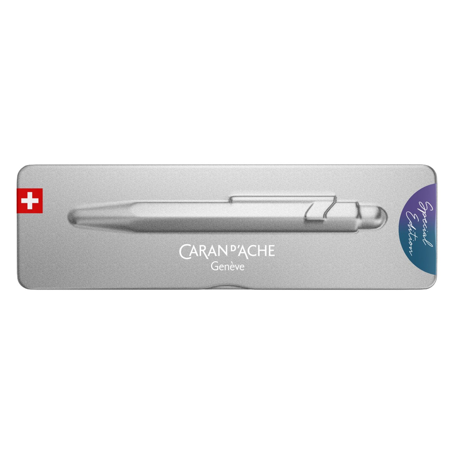 Caran d'Ache 849 Claim Your Style 5 Special Edition Tükenmez Kalem - Purple Ocean