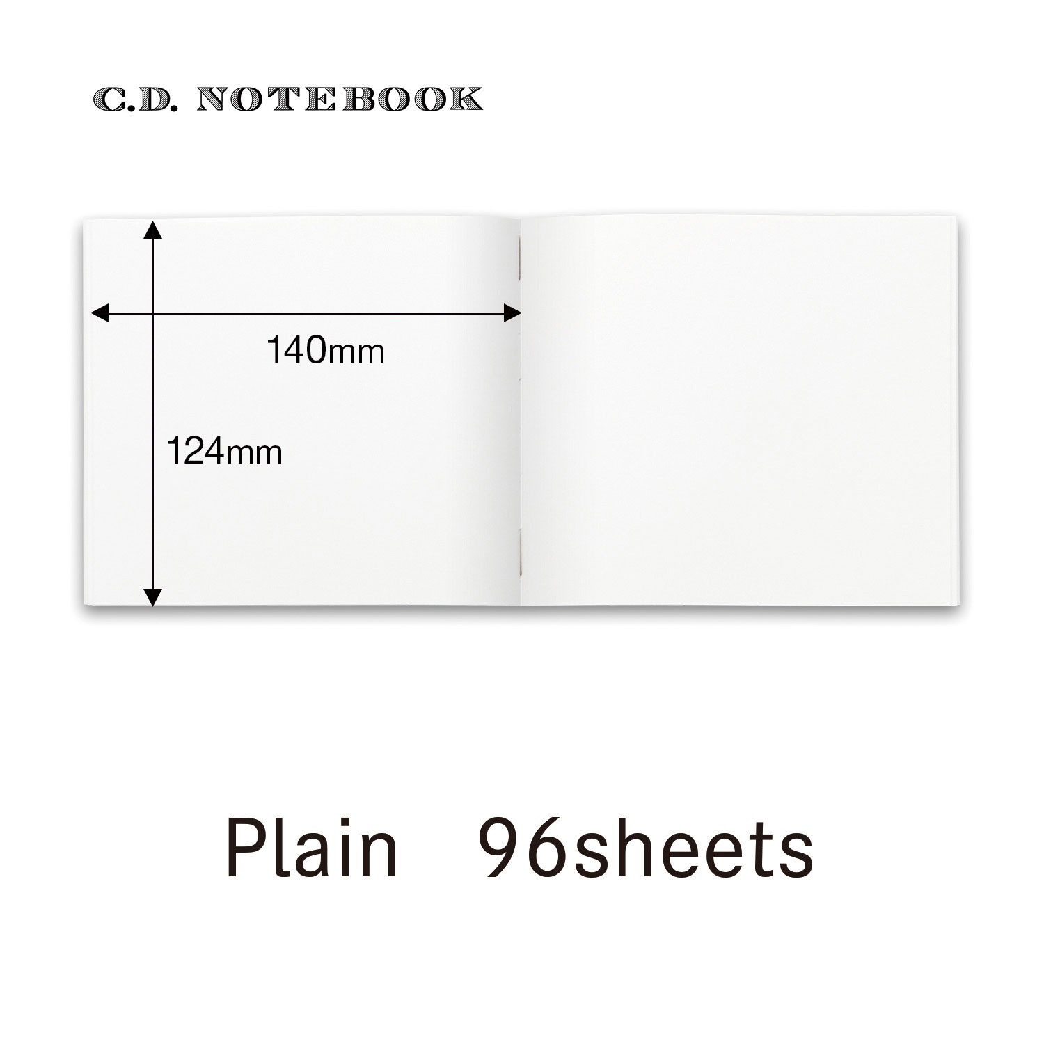 Apica Premium CD Yatay Defter - Çizgisiz
