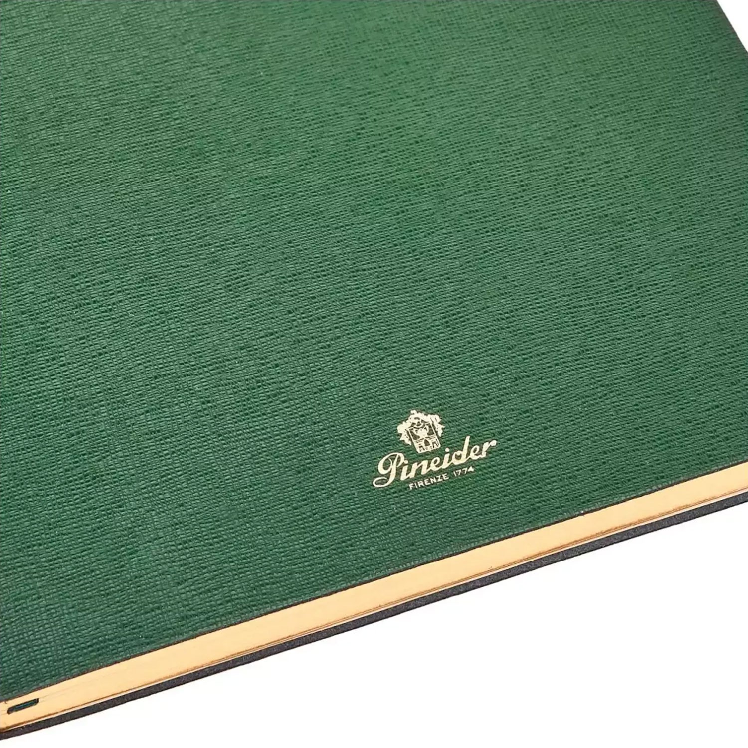 Pineider Milano 19 x 25 cm Defter - Pineider Green