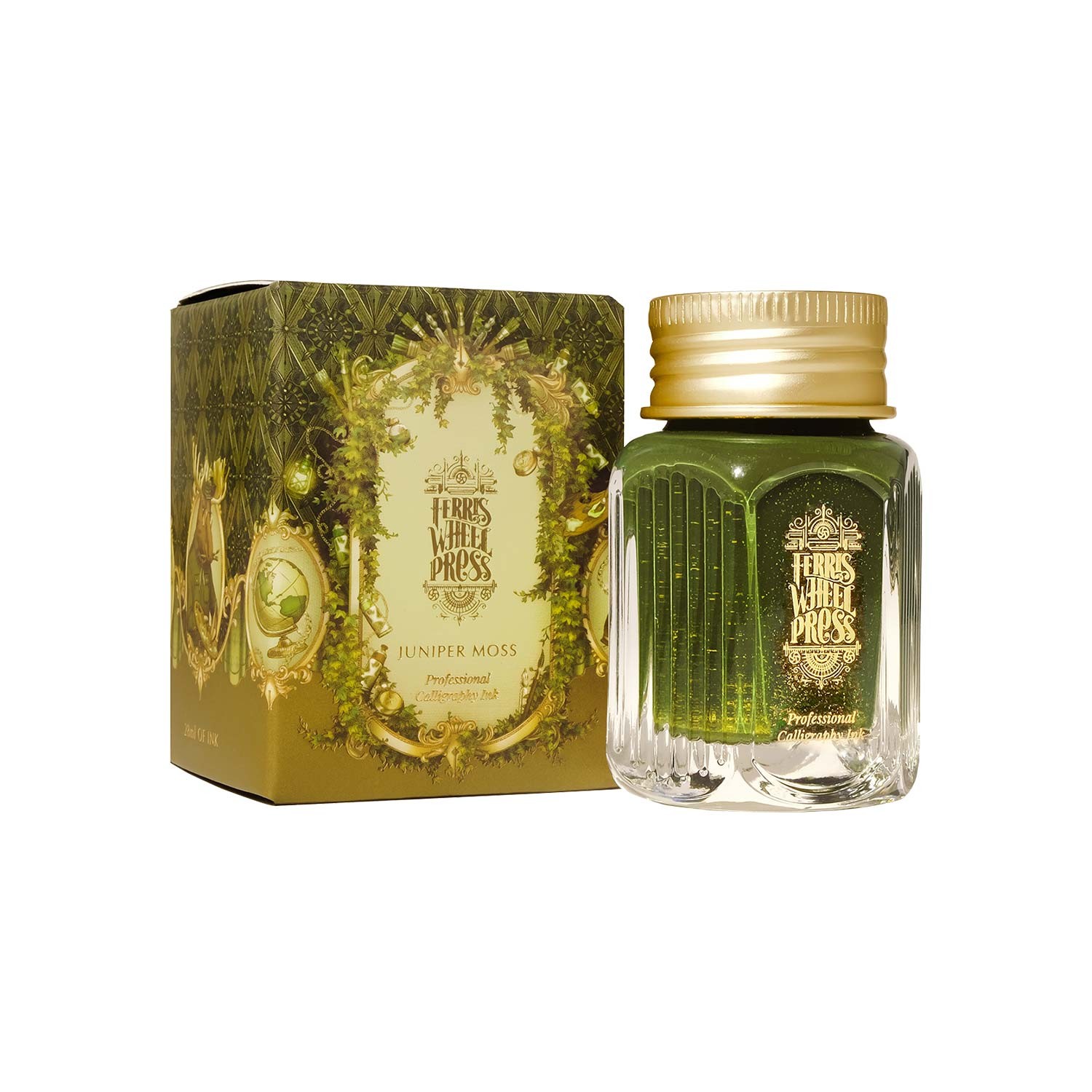 Ferris Wheel Press Juniper Moss Şişe Mürekkep - 28 ml