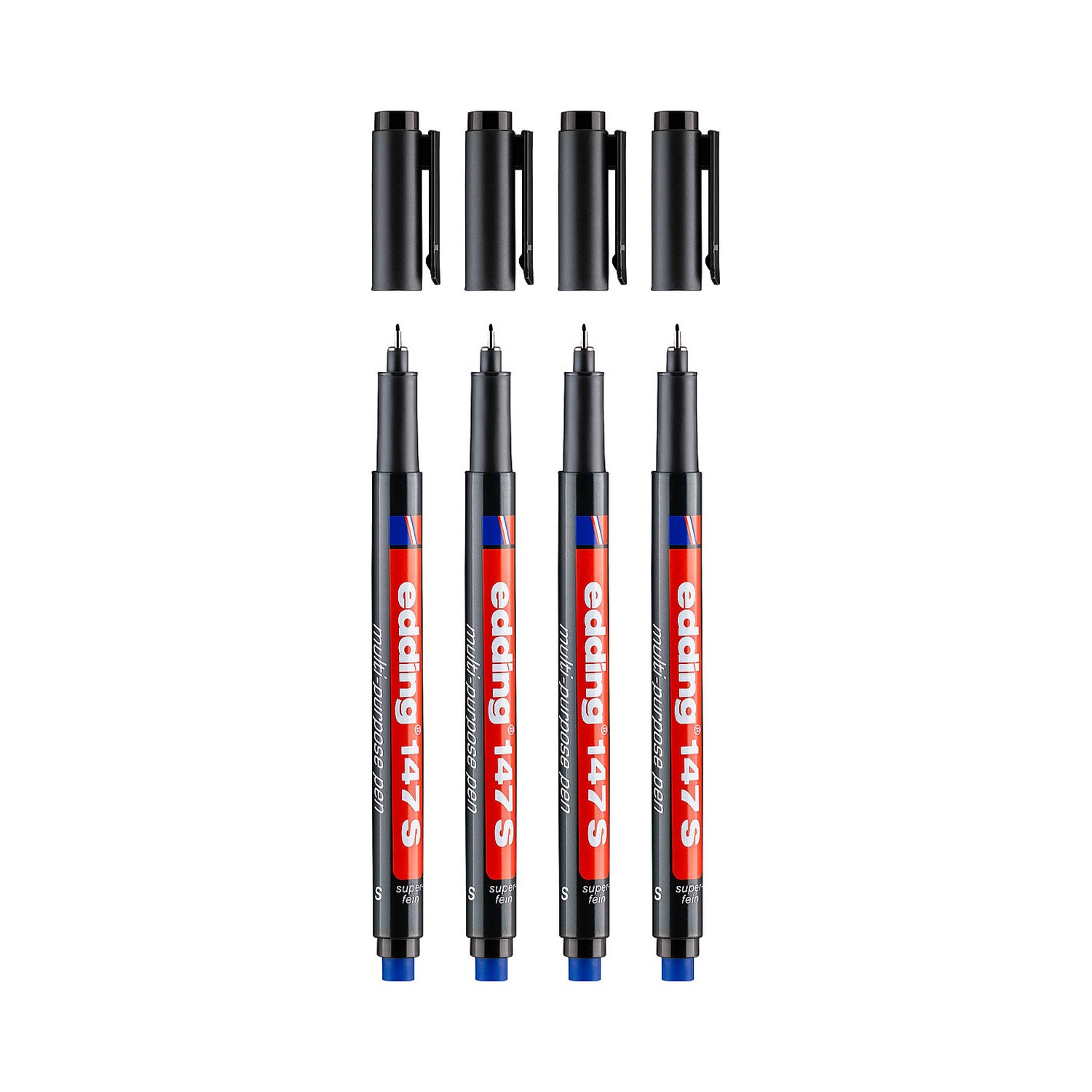 Edding 147 S Asetat Kalemi 4'lü Set