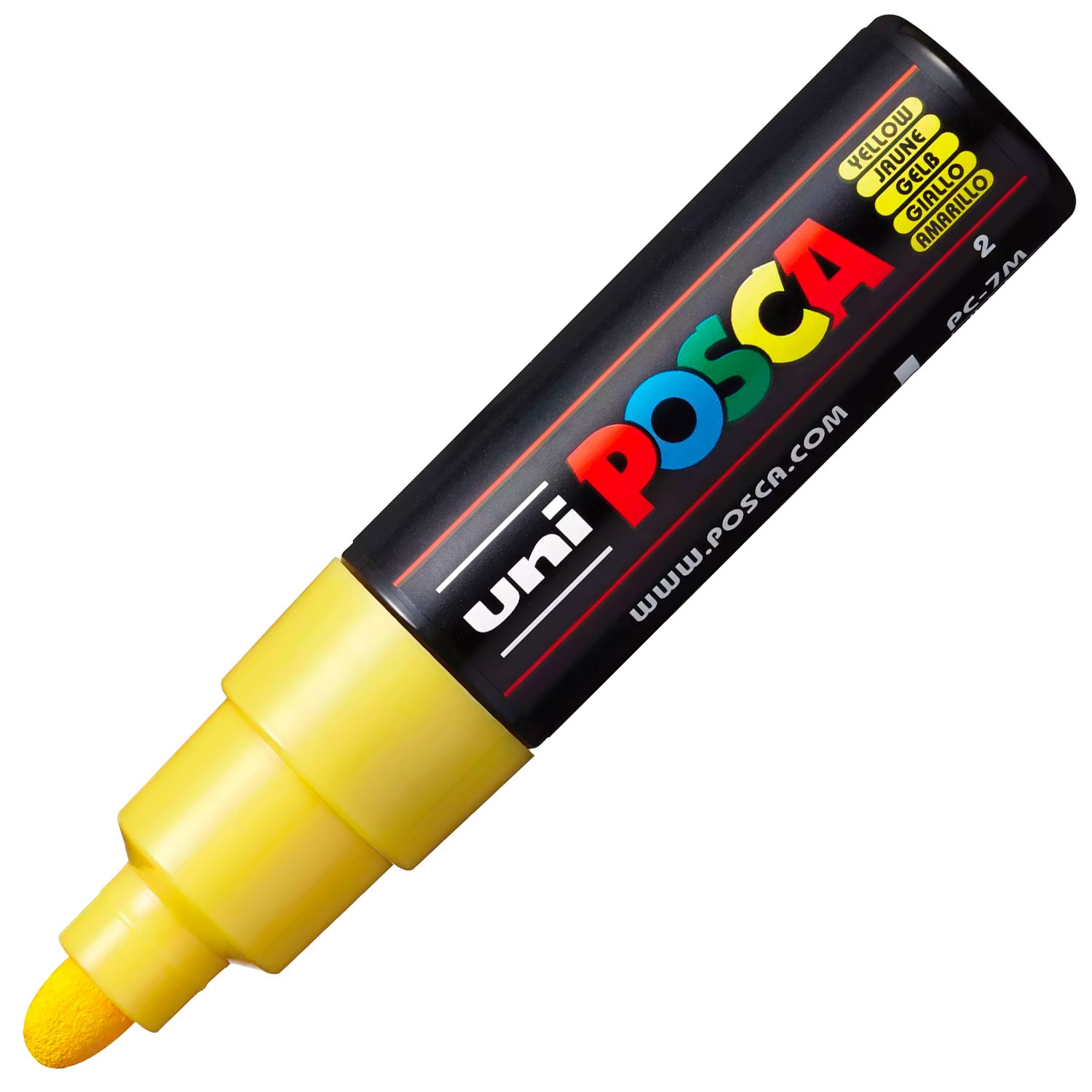 Uni Posca 7M Markör Kalem - Sarı