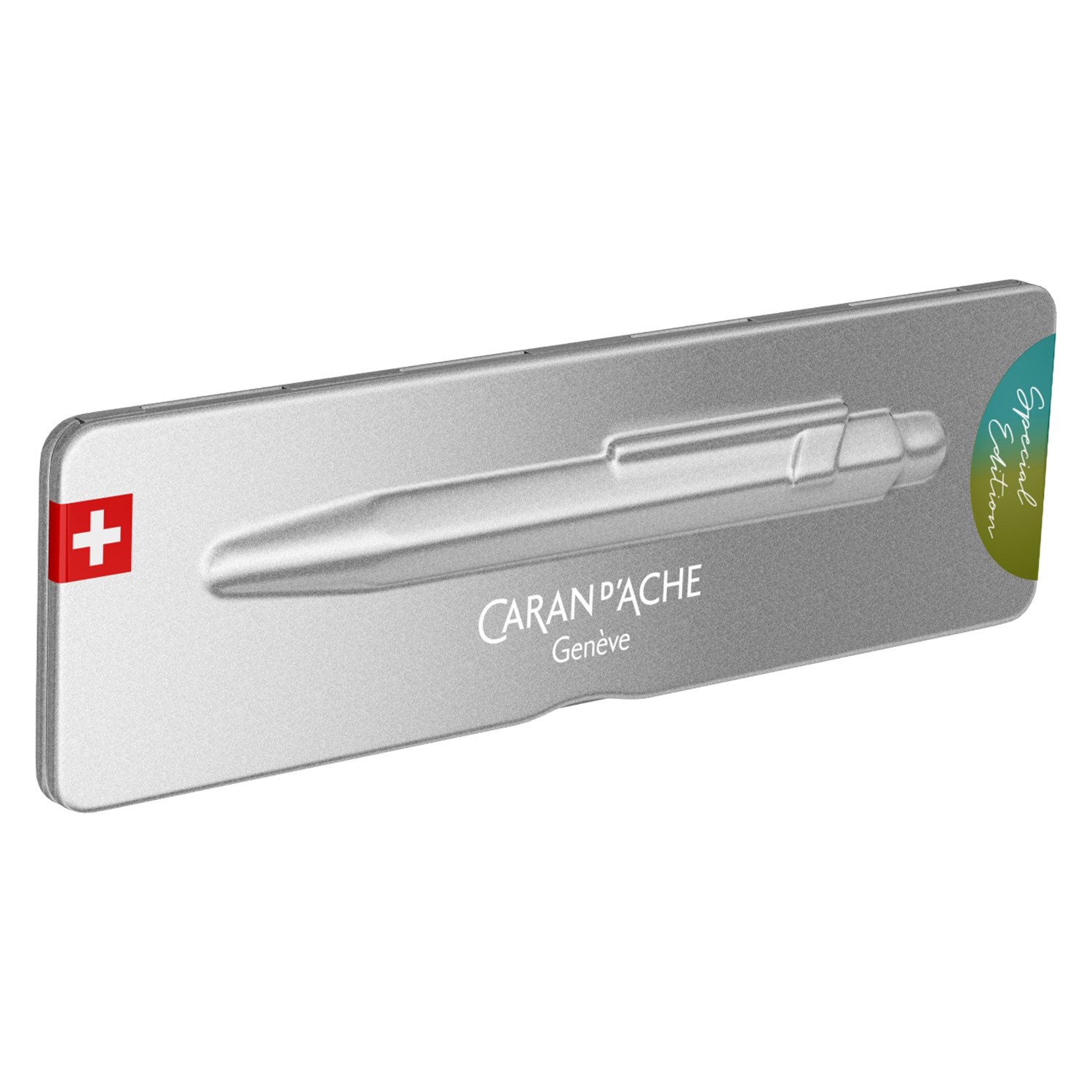 Caran d'Ache 849 Claim Your Style 5 Special Edition Tükenmez Kalem - Arctic Green