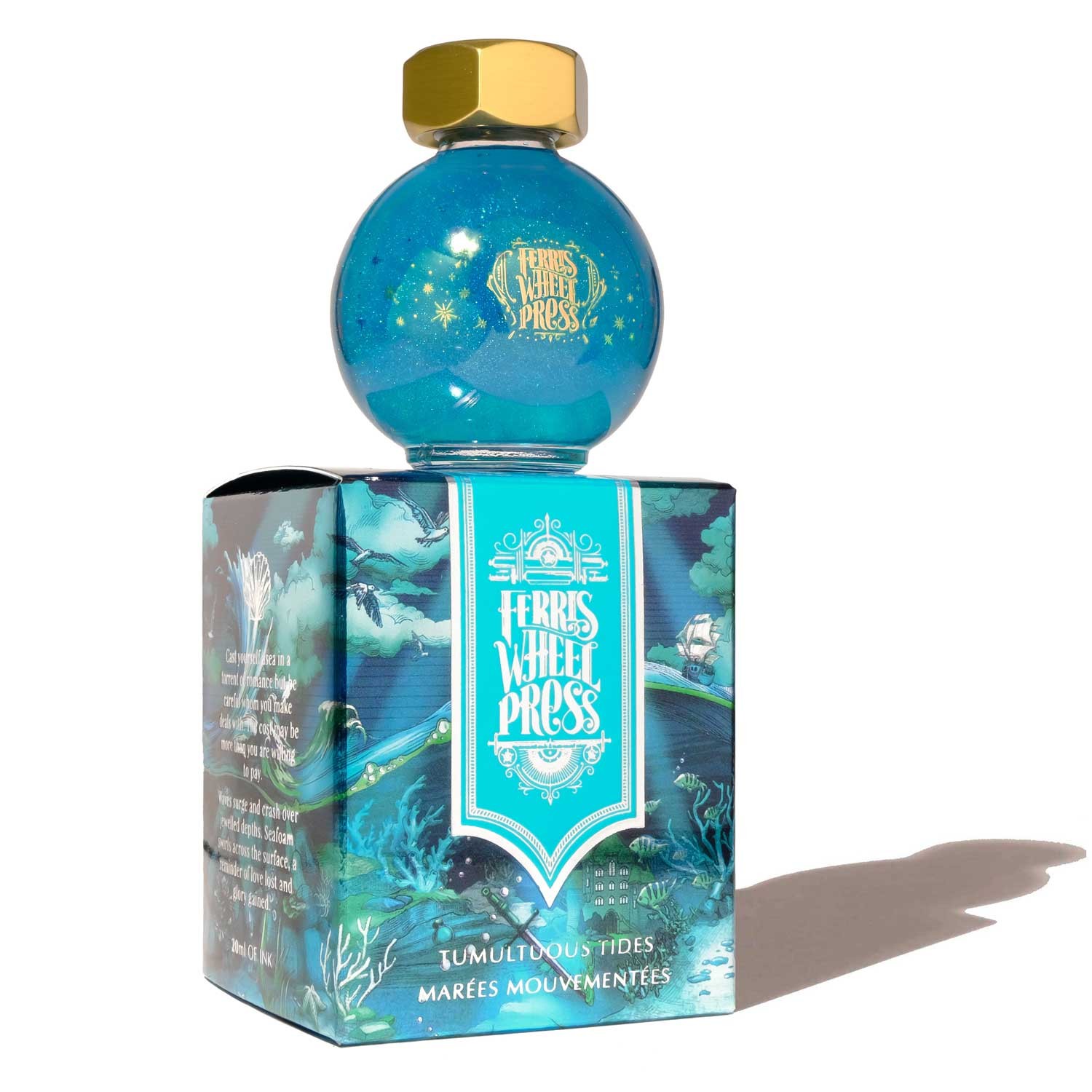 Ferris Wheel Press Tumultuous Tides Şişe Mürekkep - 20 ml