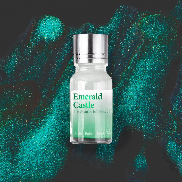 Wearingeul Emerald Castle Glitter Potion - 10 ml