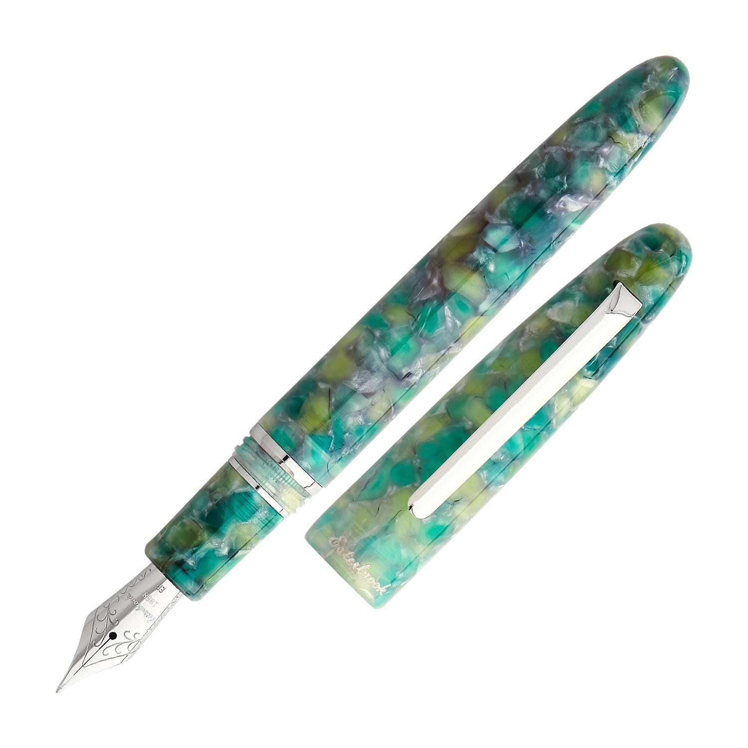Esterbrook Estie Sea Glass Palladium Dolma Kalem