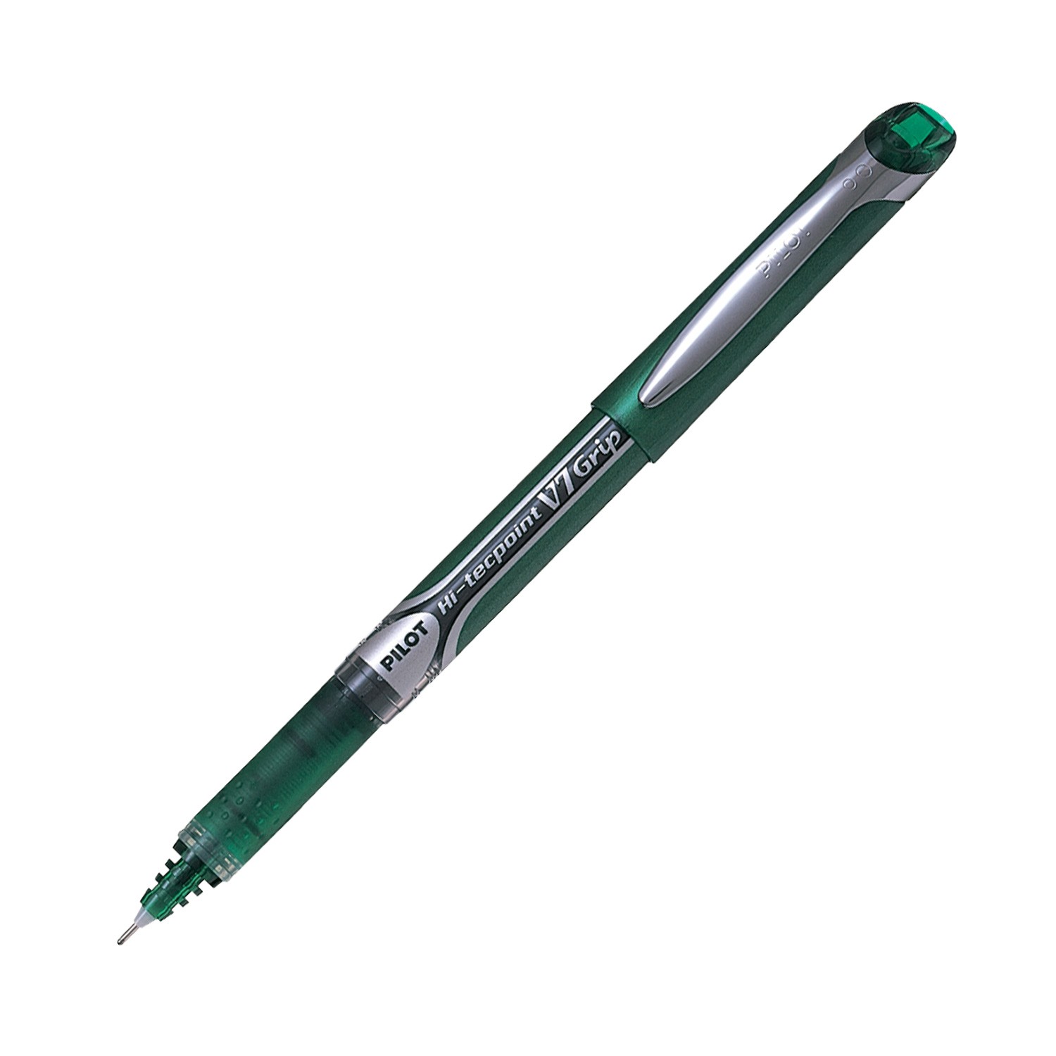 Pilot V7 Grip Hi-Tecpoint 0.7 mm İğne Uçlu Roller Kalem - Yeşil