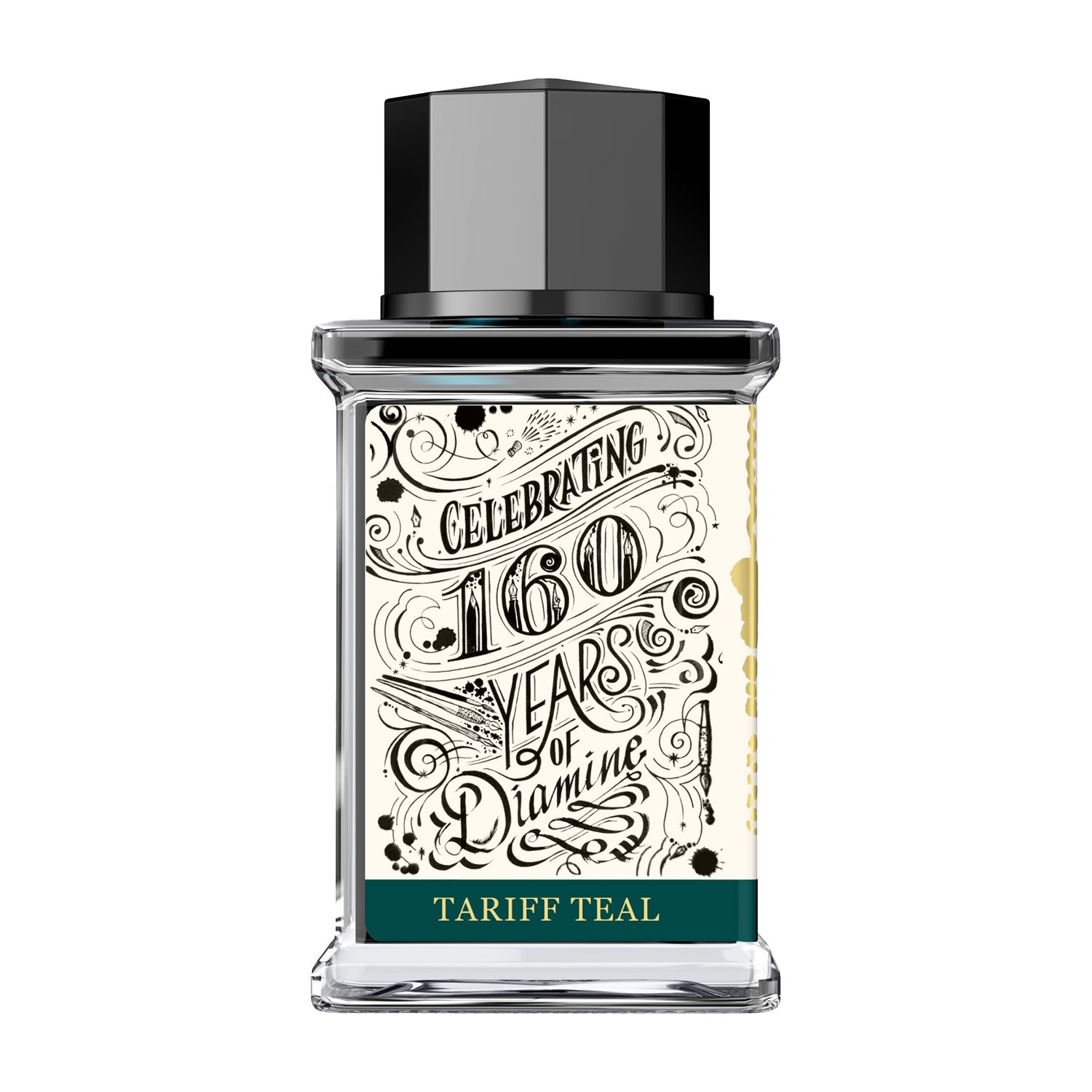 Diamine Tariff Teal 160. Yıl Şişe Mürekkep - 75 ml