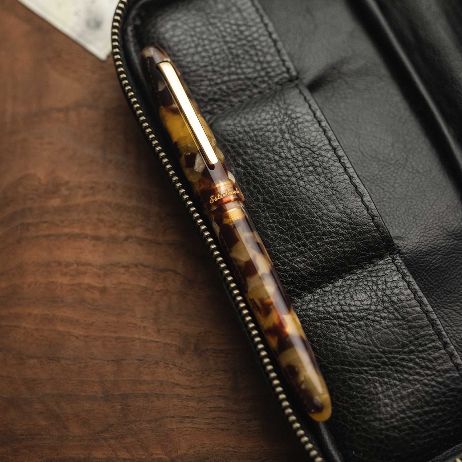 Esterbrook Estie Tortoise Palladium Dolma Kalem