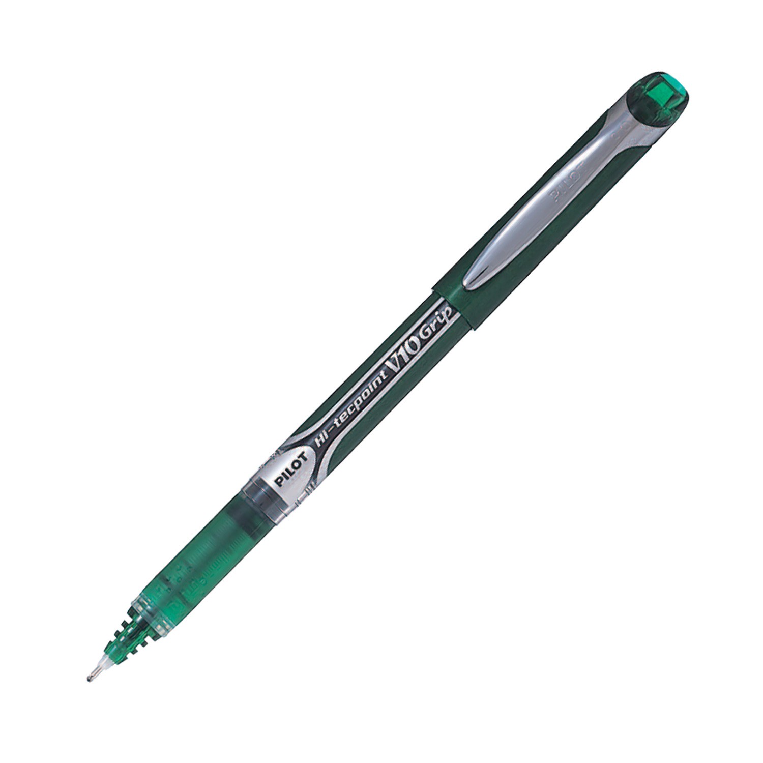 Pilot V10 Grip Hi-Tecpoint 1.0 mm İğne Uçlu Roller Kalem - Yeşil