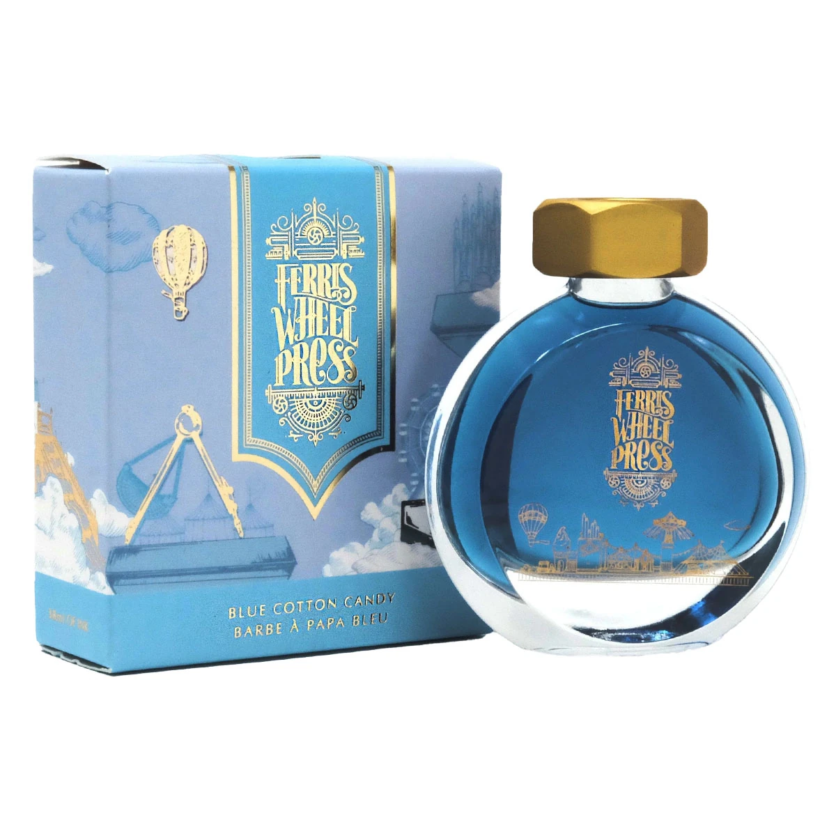 Ferris Wheel Press Blue Cotton Candy Şişe Mürekkep - 38 ml