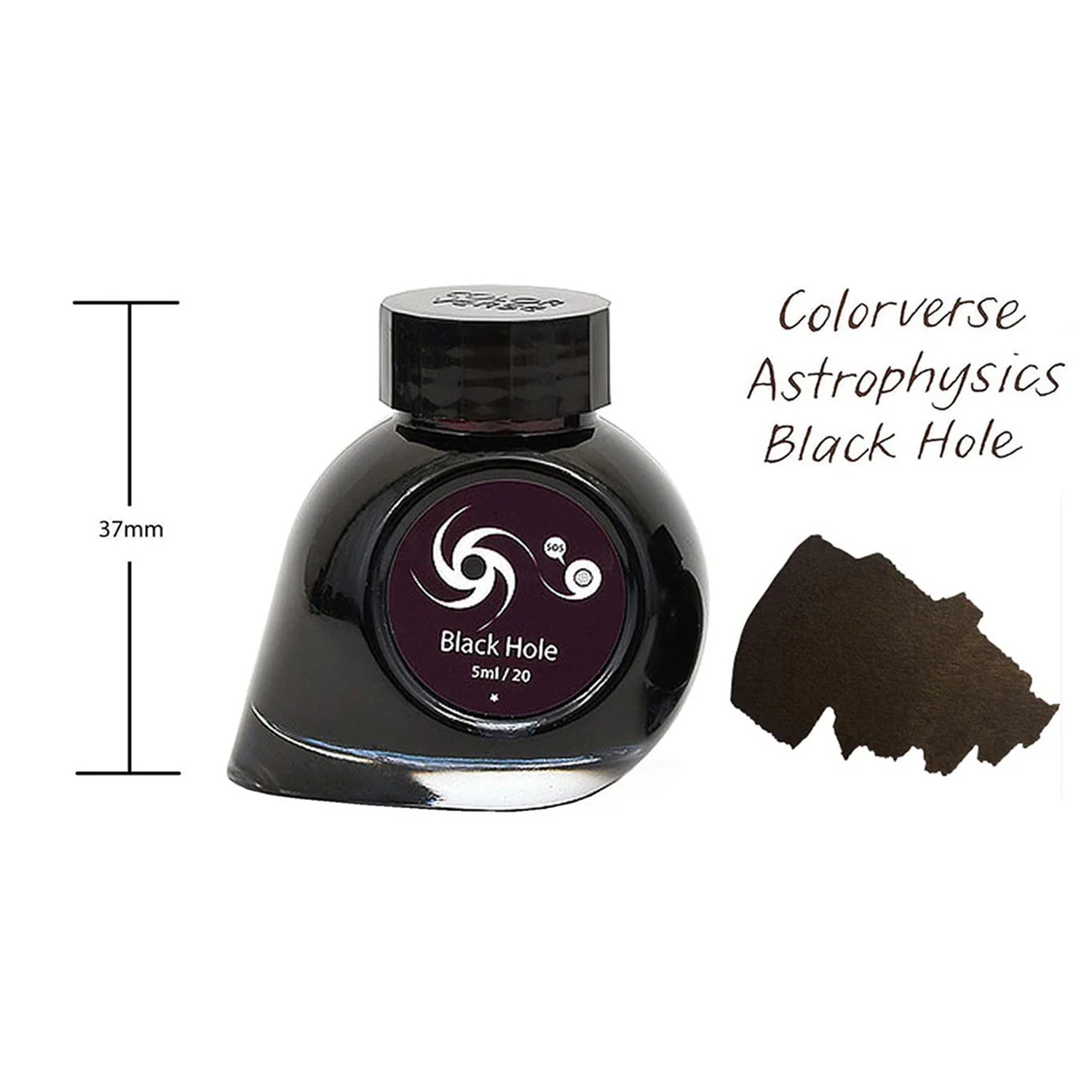 Colorverse The Mini Collection No. 20 Black Hole Şişe Mürekkep - 5 ml