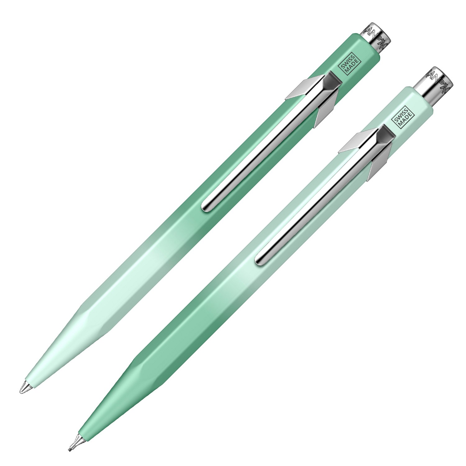 Caran d'Ache 849 Special Edition Tükenmez Kalem Versatil Kalem Set - Misty Forest
