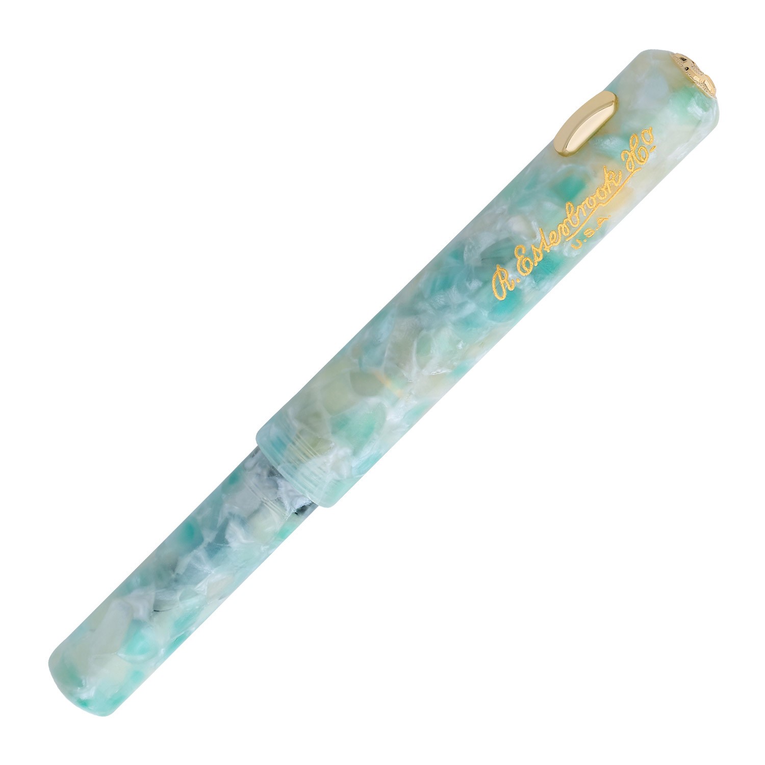 Esterbrook Niblet Sea Glass Gold Dolma Kalem