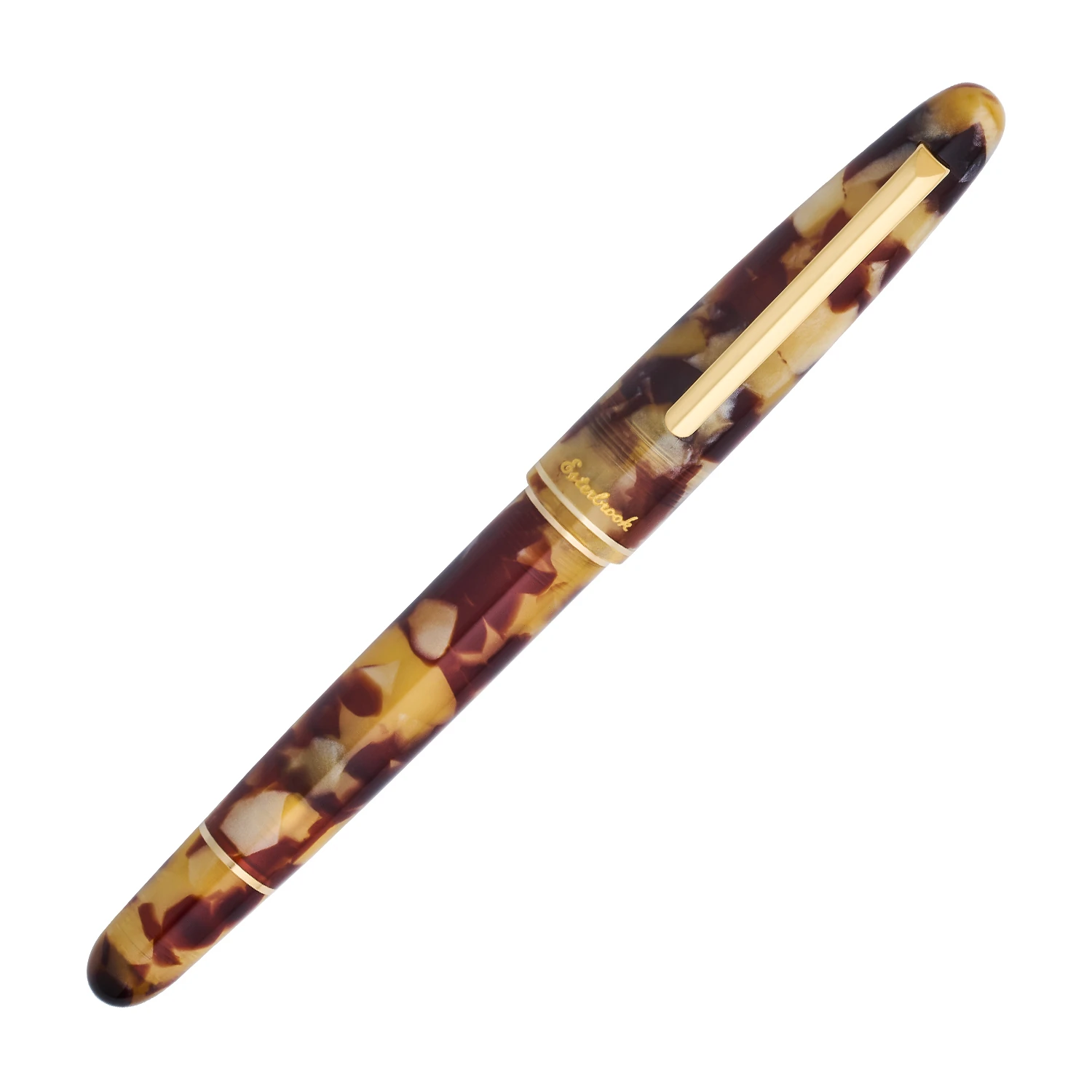 Esterbrook Estie Tortoise Gold Pistonlu Dolma Kalem