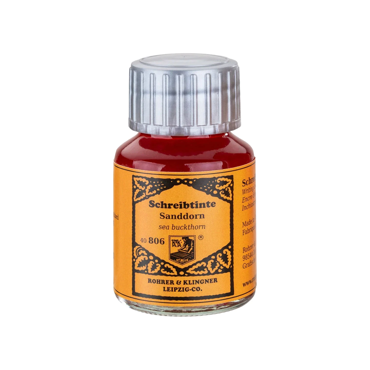 Rohrer & Klingner Sanddorn Şişe Mürekkep - Limited Edition 2025 - 50 ml