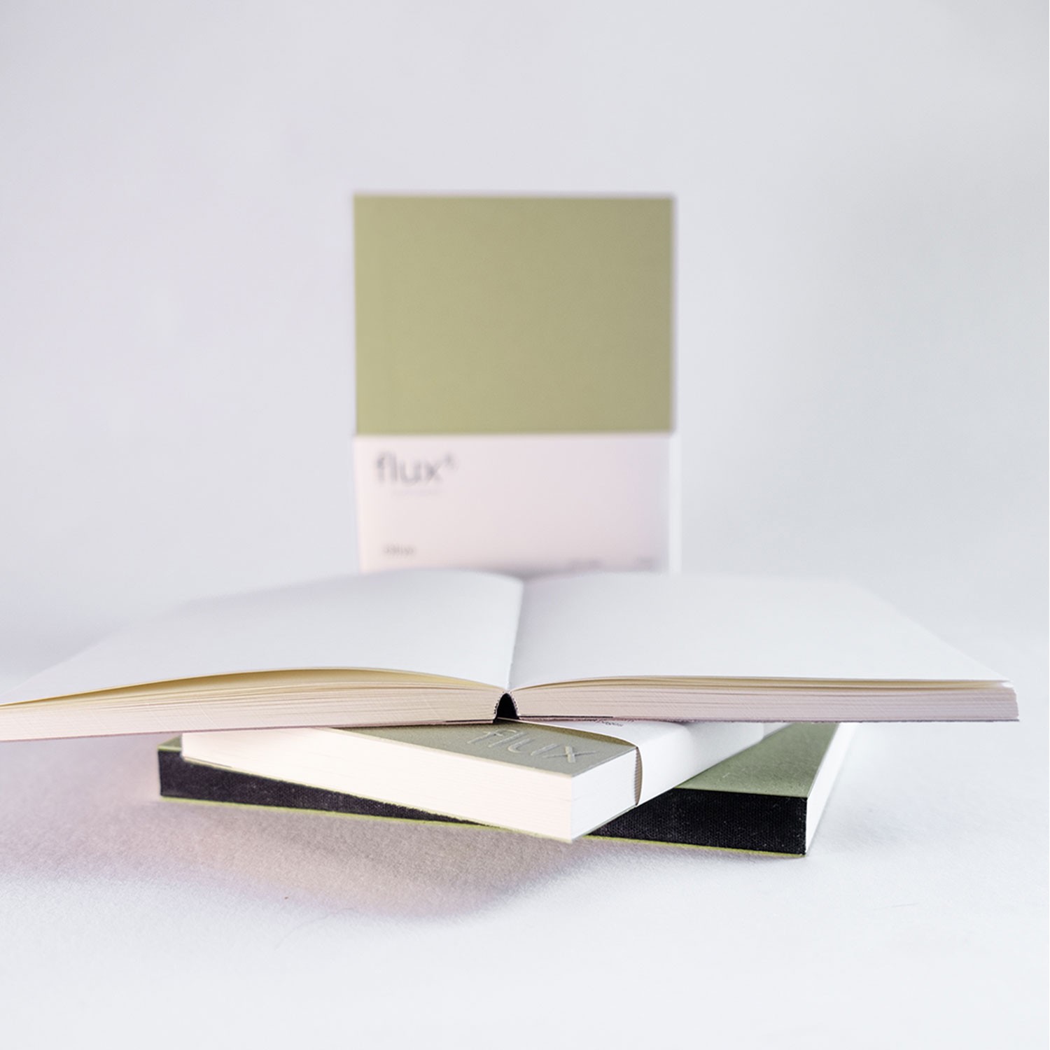 flux notebook Cycle Midi Not Defteri - Olive