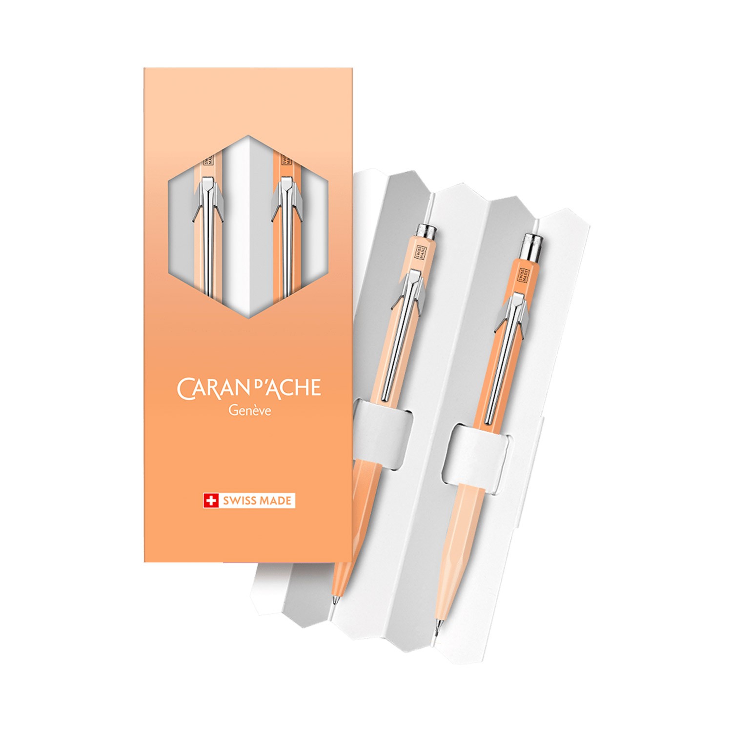 Caran d'Ache 849 Special Edition Tükenmez Kalem Versatil Kalem Set - Sunset Sky
