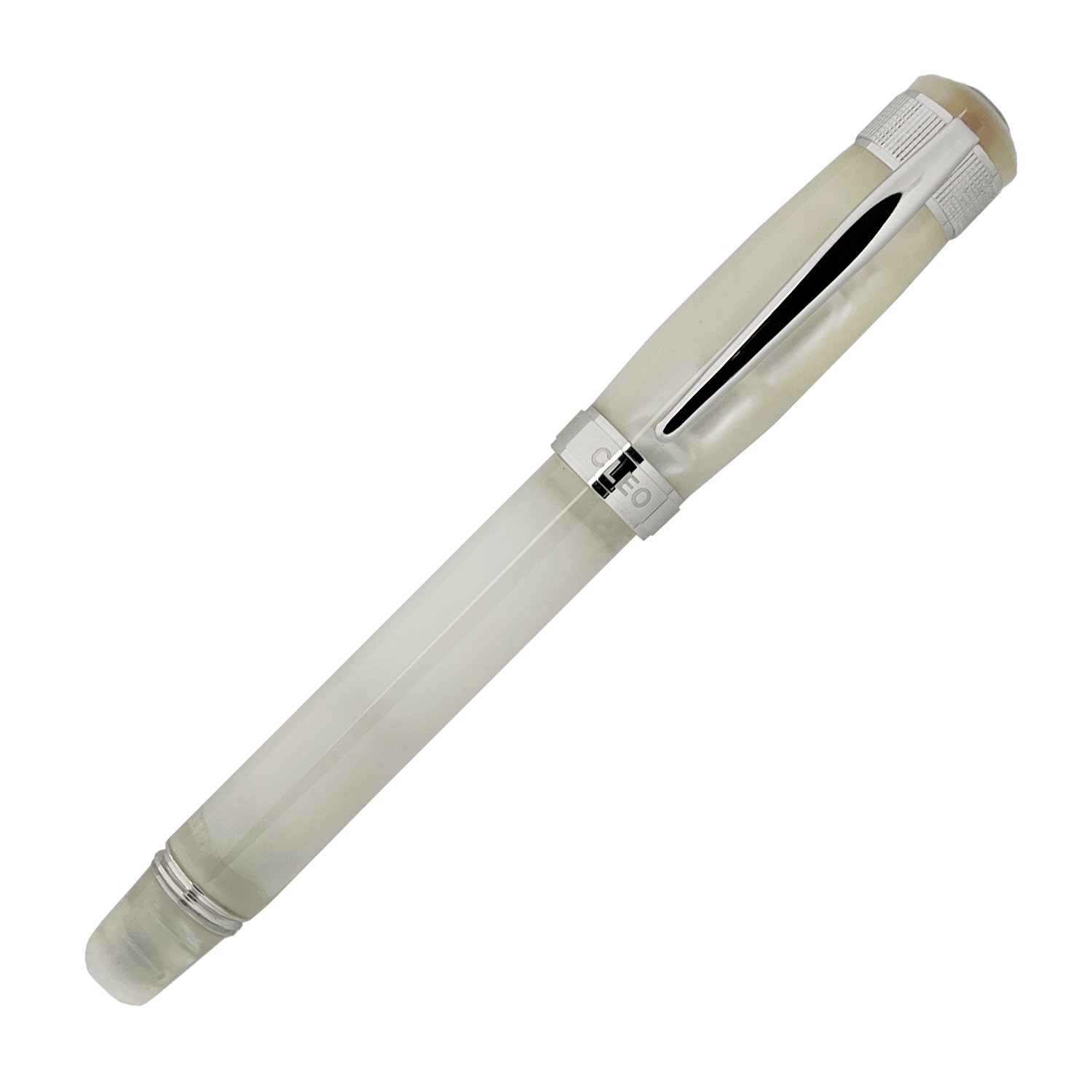 Cleo Skribent Aura Dolma Kalem - Marbled Pearl