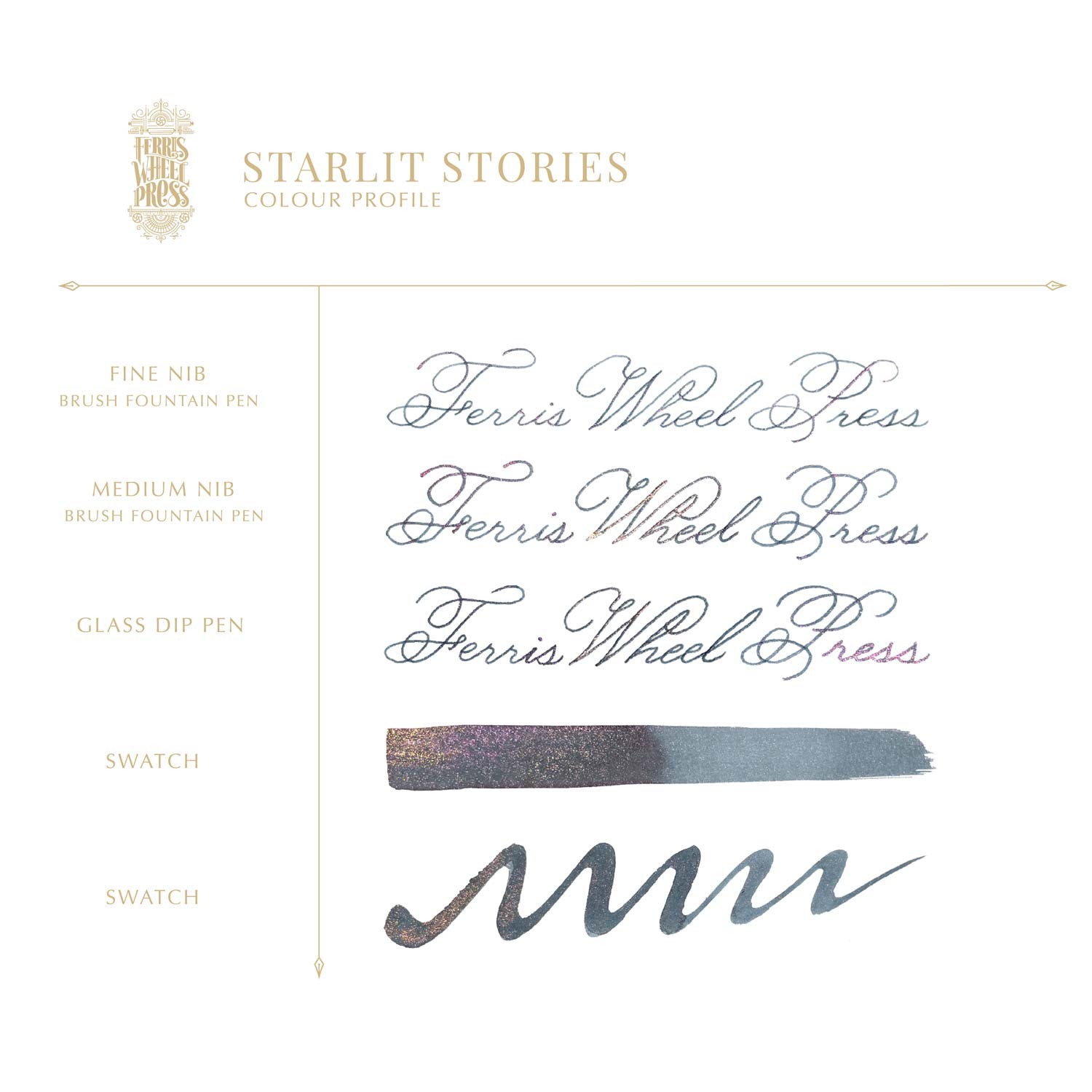 Ferris Wheel Press Starlit Stories Şişe Mürekkep