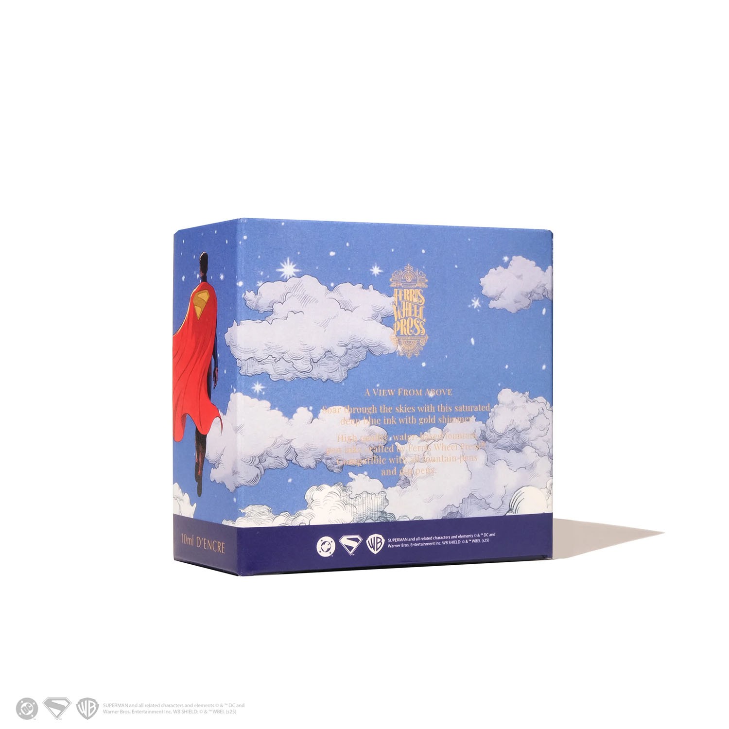 Ferris Wheel Press Superman Heroic Blue Şişe Mürekkep - 10 ml