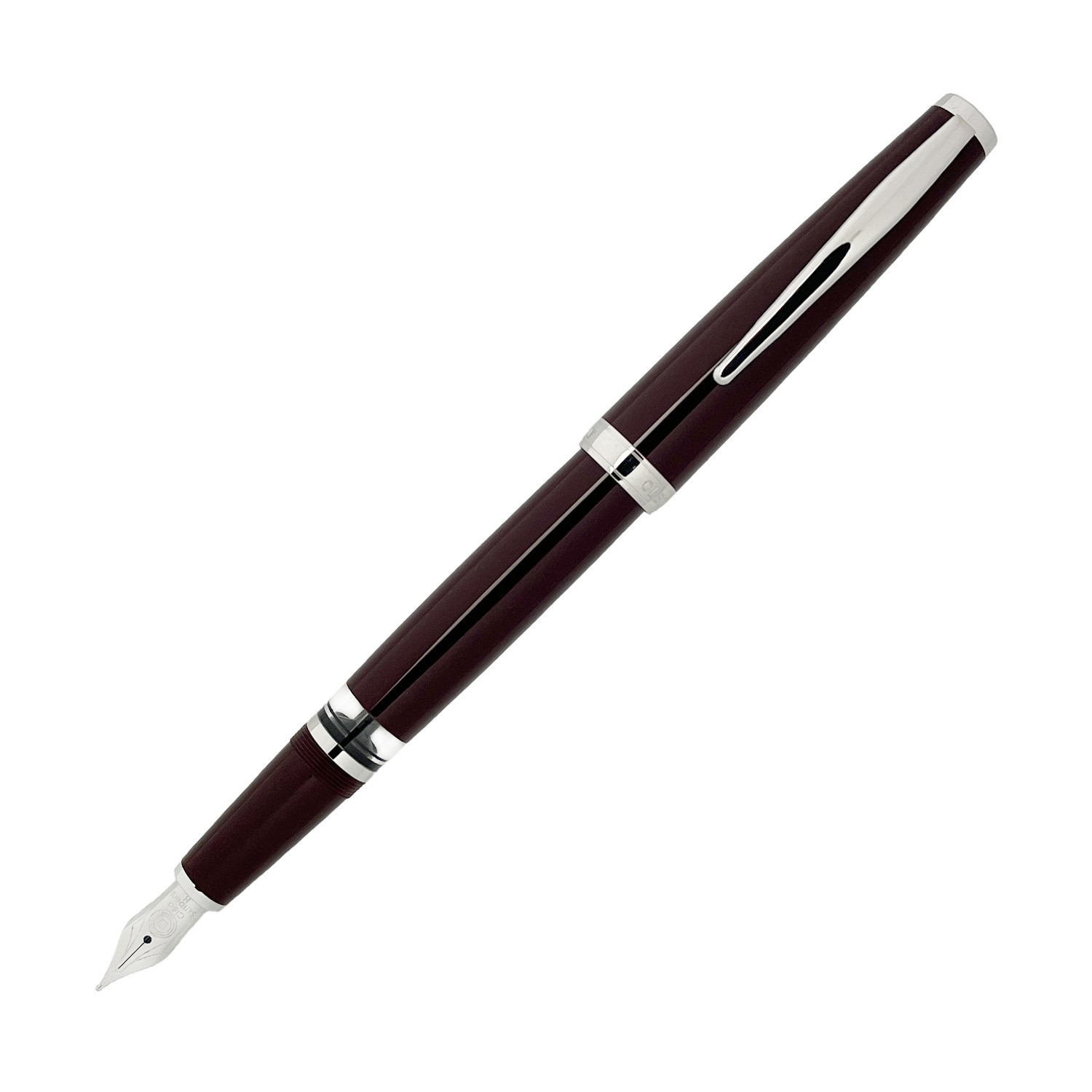 Cleo Skribent Classic Palladium Pistonlu Dolma Kalem - Bordeaux