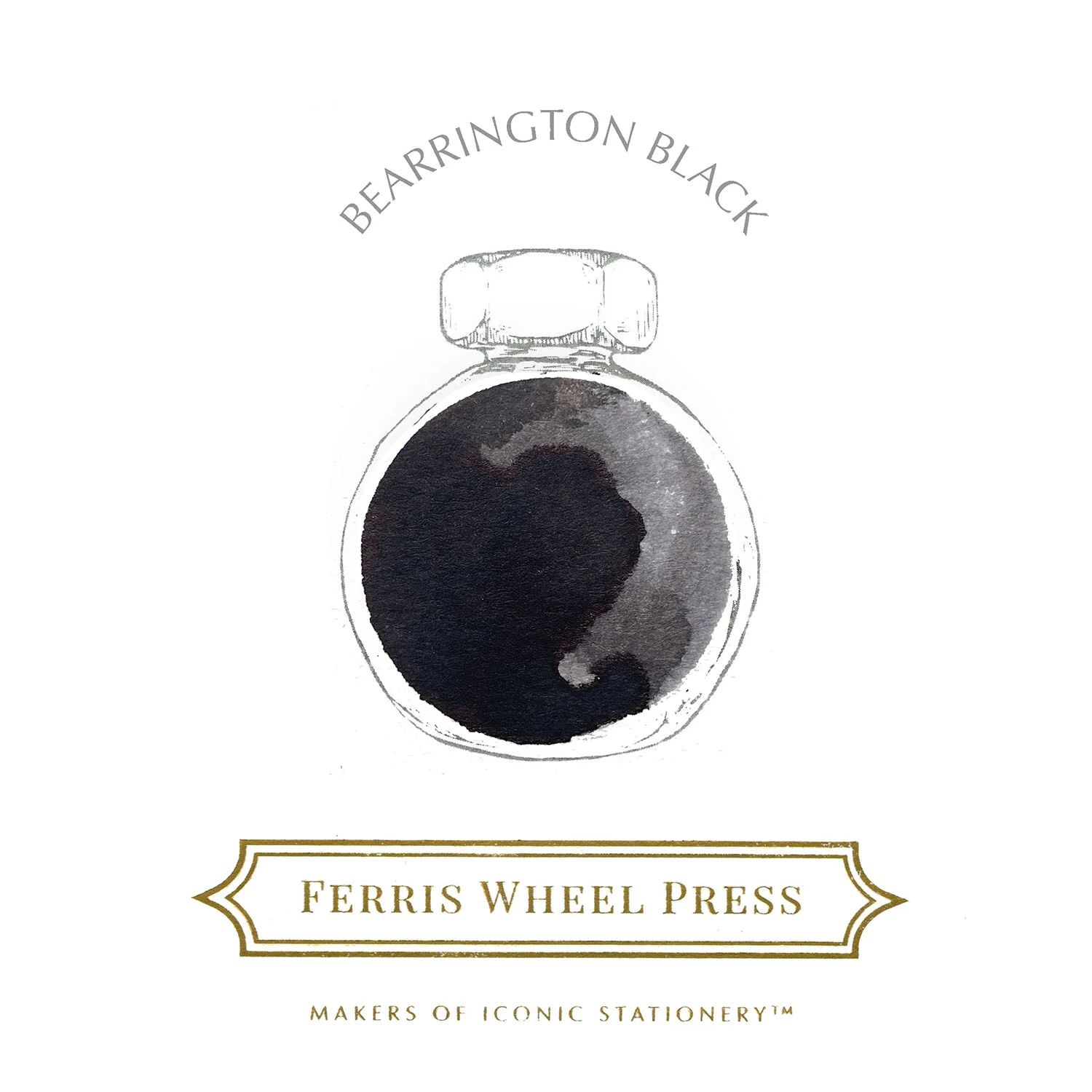Ferris Wheel Press Bearrington Black Şişe Mürekkep
