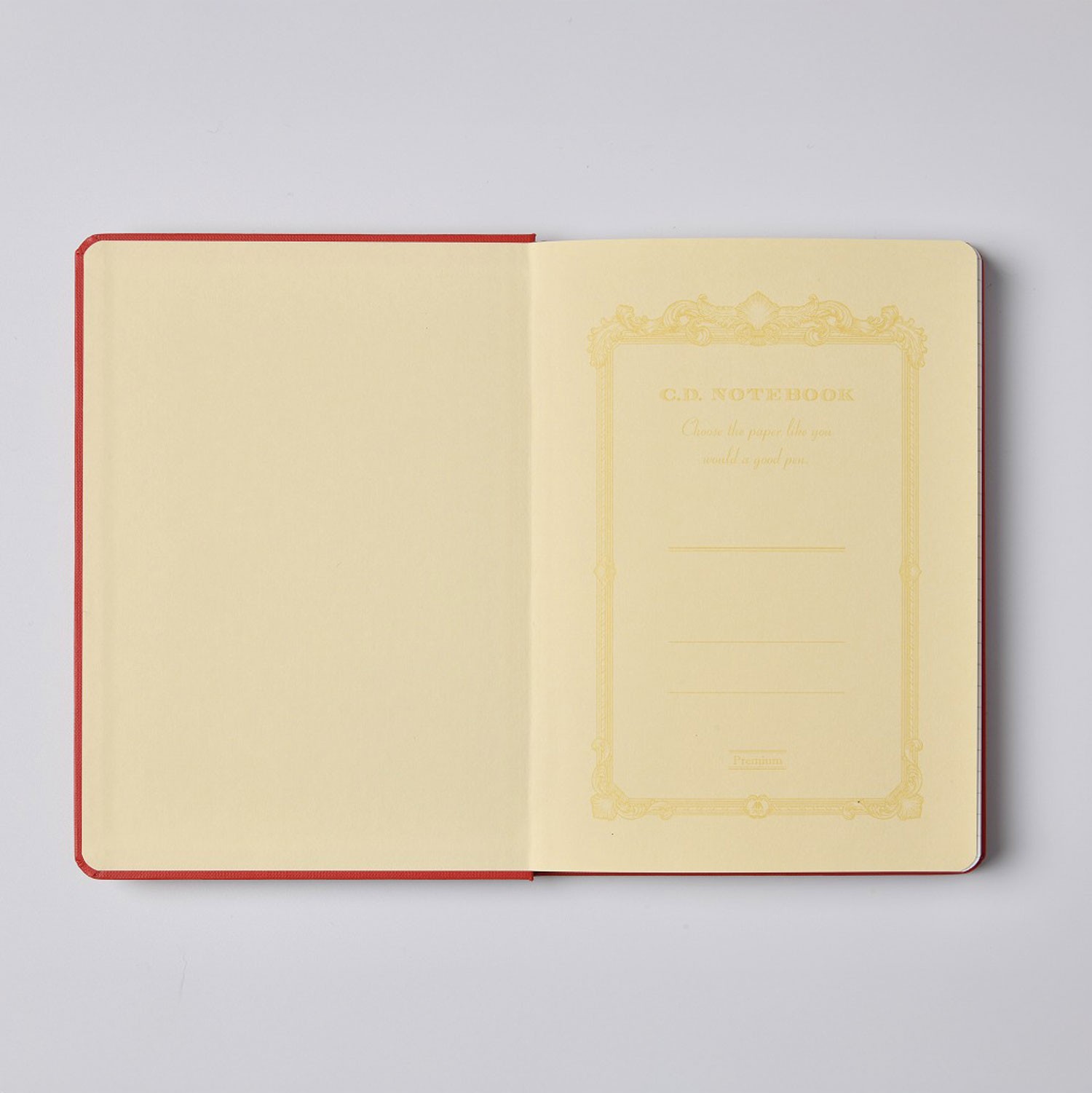 Apica Premium CD Sert Kapak Defter - Kareli
