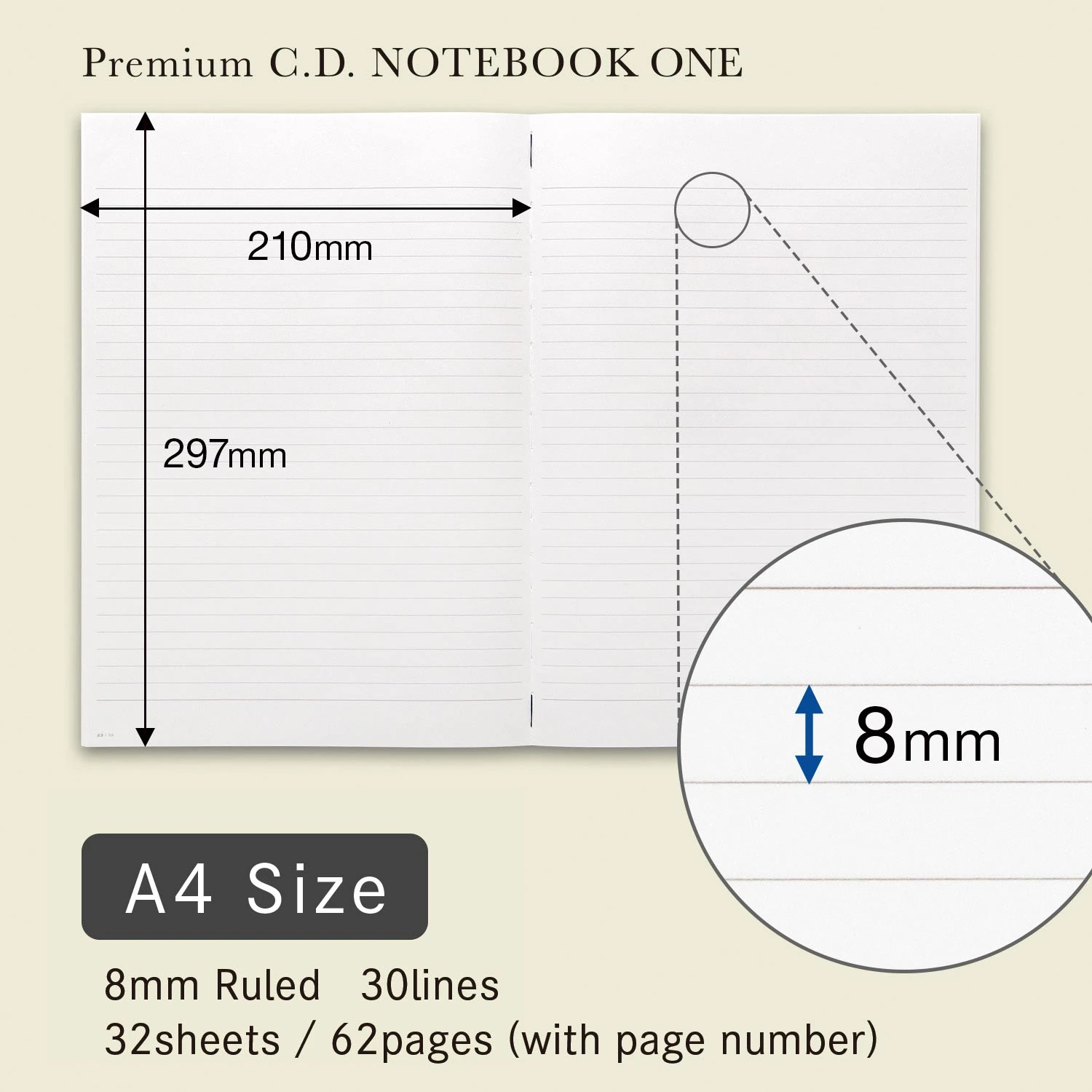 Apica Premium CD ONE A4 Defter