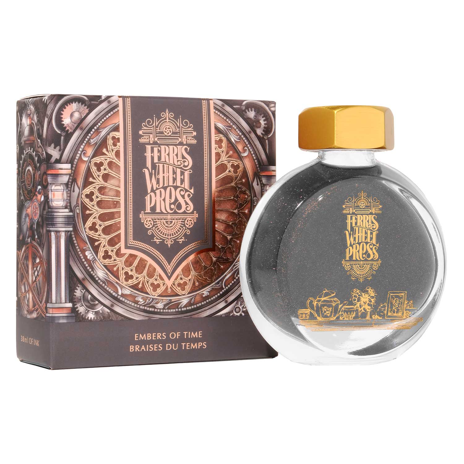 Ferris Wheel Press Embers of Time Şişe Mürekkep - 38 ml