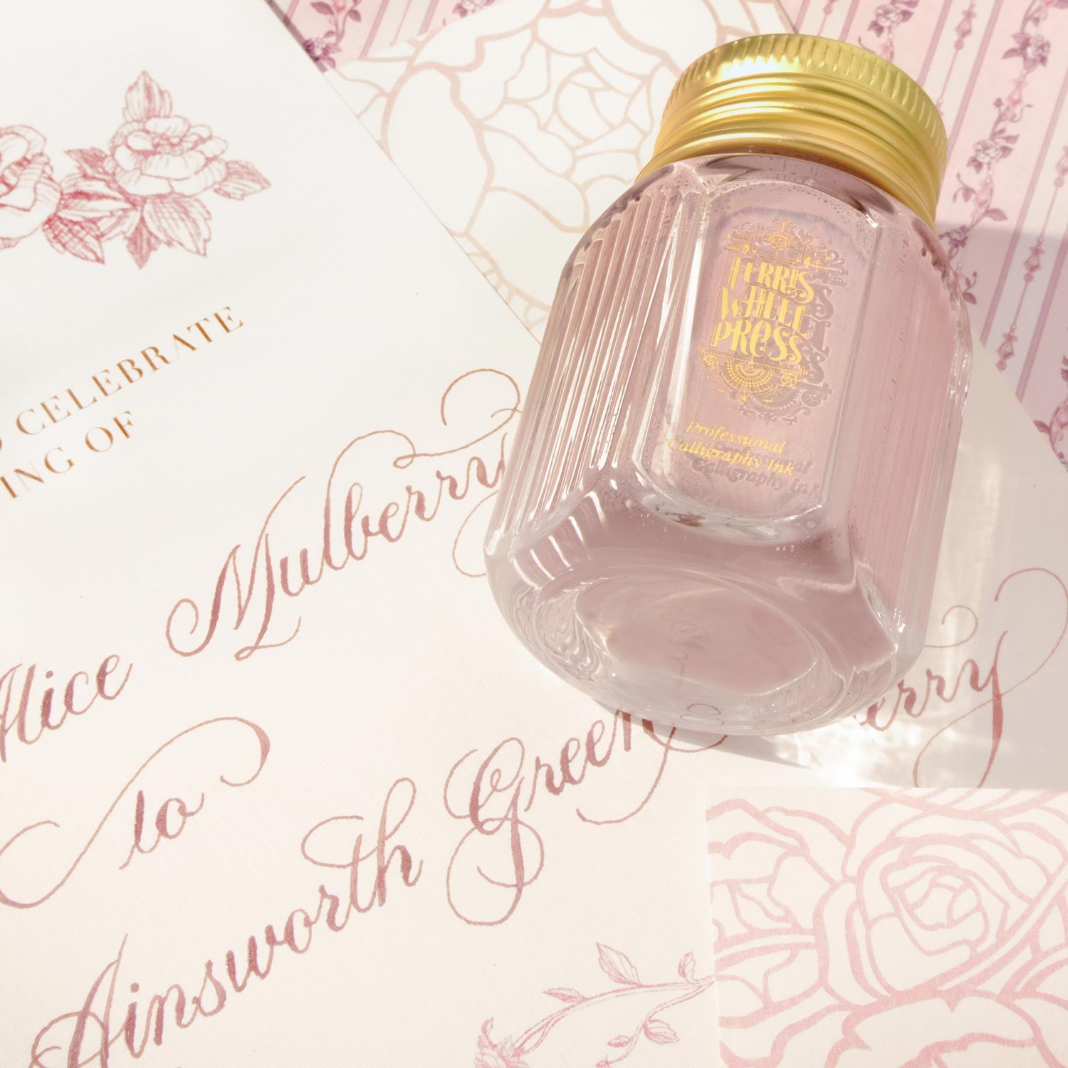 Ferris Wheel Press Sweetbriar Rose Şişe Mürekkep - 28 ml