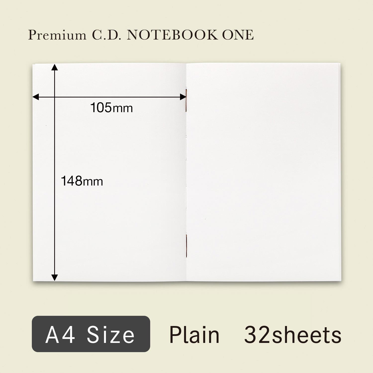Apica Premium CD ONE A6 Defter - Çizgisiz