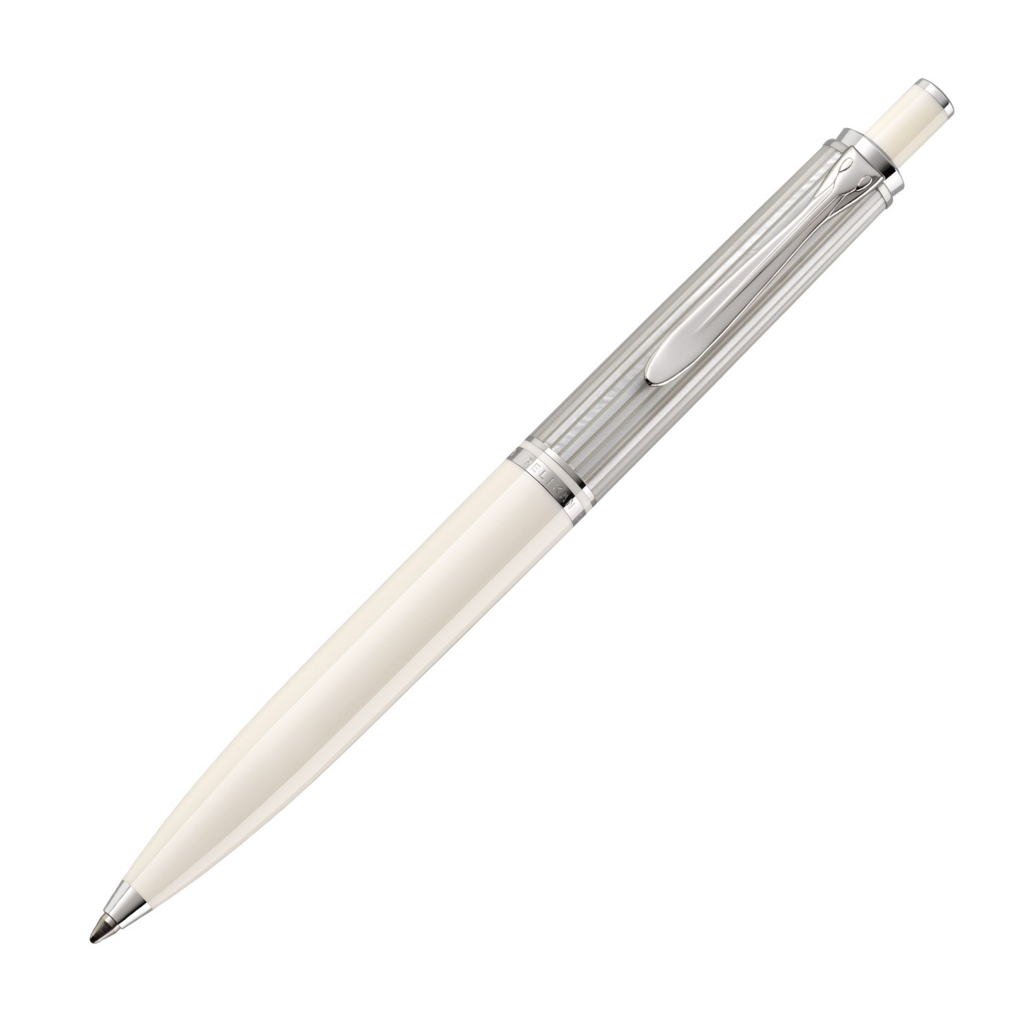 Pelikan Souverän K405 Silver White Tükenmez Kalem
