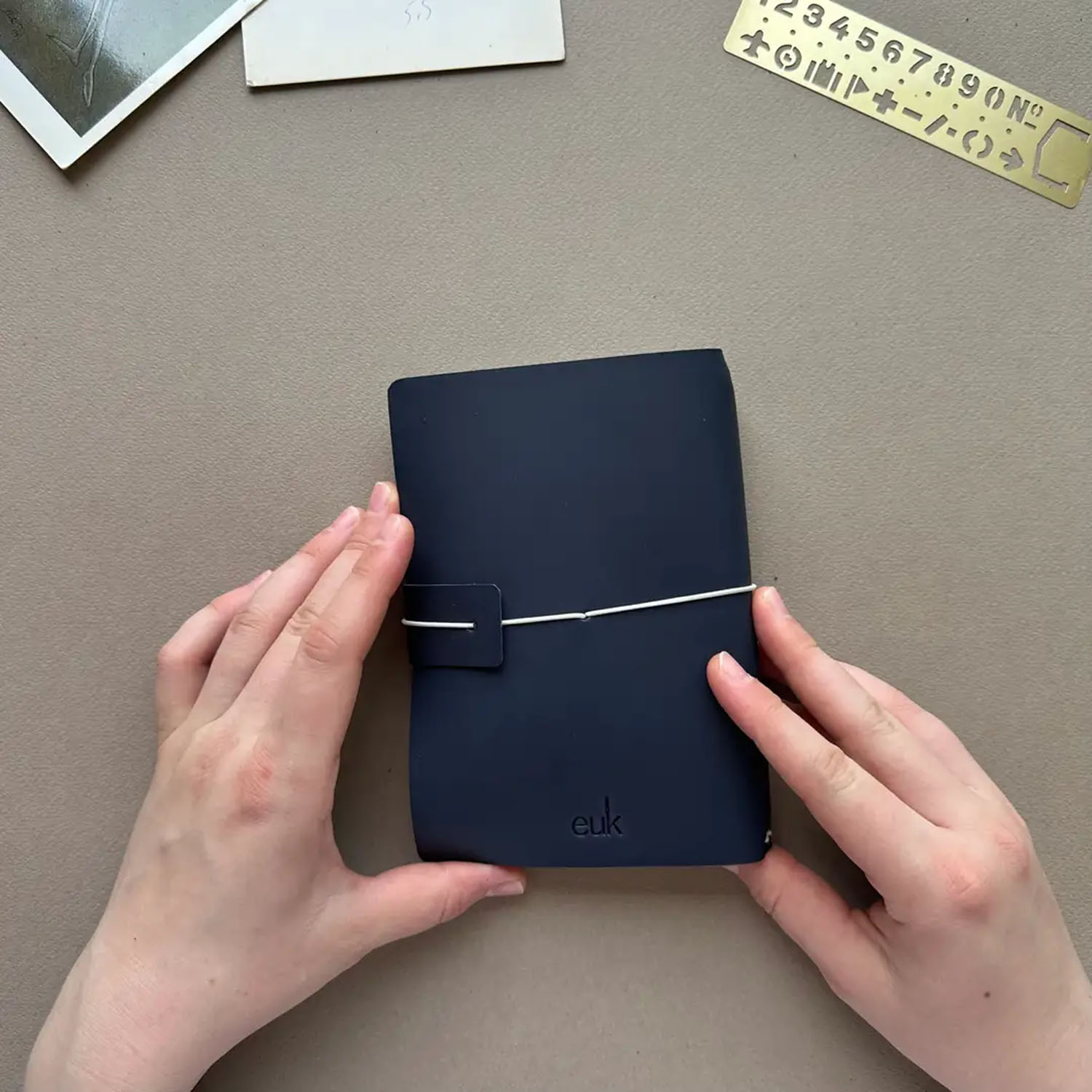 Euk Design A6 Size Traveler's Notebook Cover