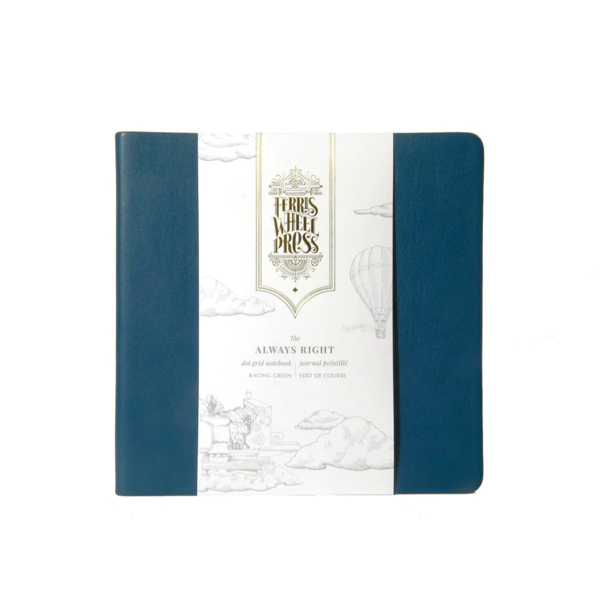 Ferris Wheel Press Always Right Fether Defter - Racing Green
