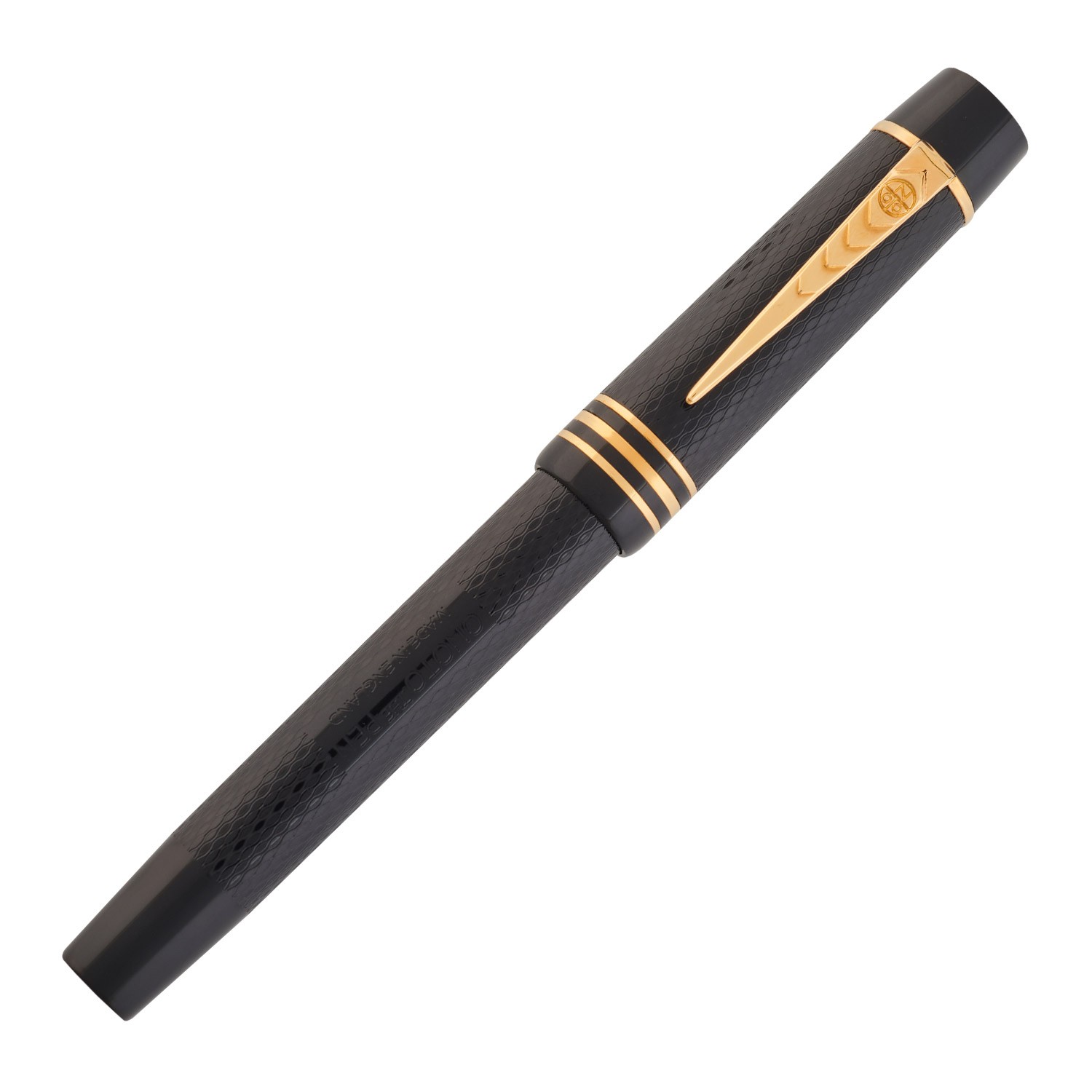 Onoto Magna Ebonite Black Gold Dolma Kalem