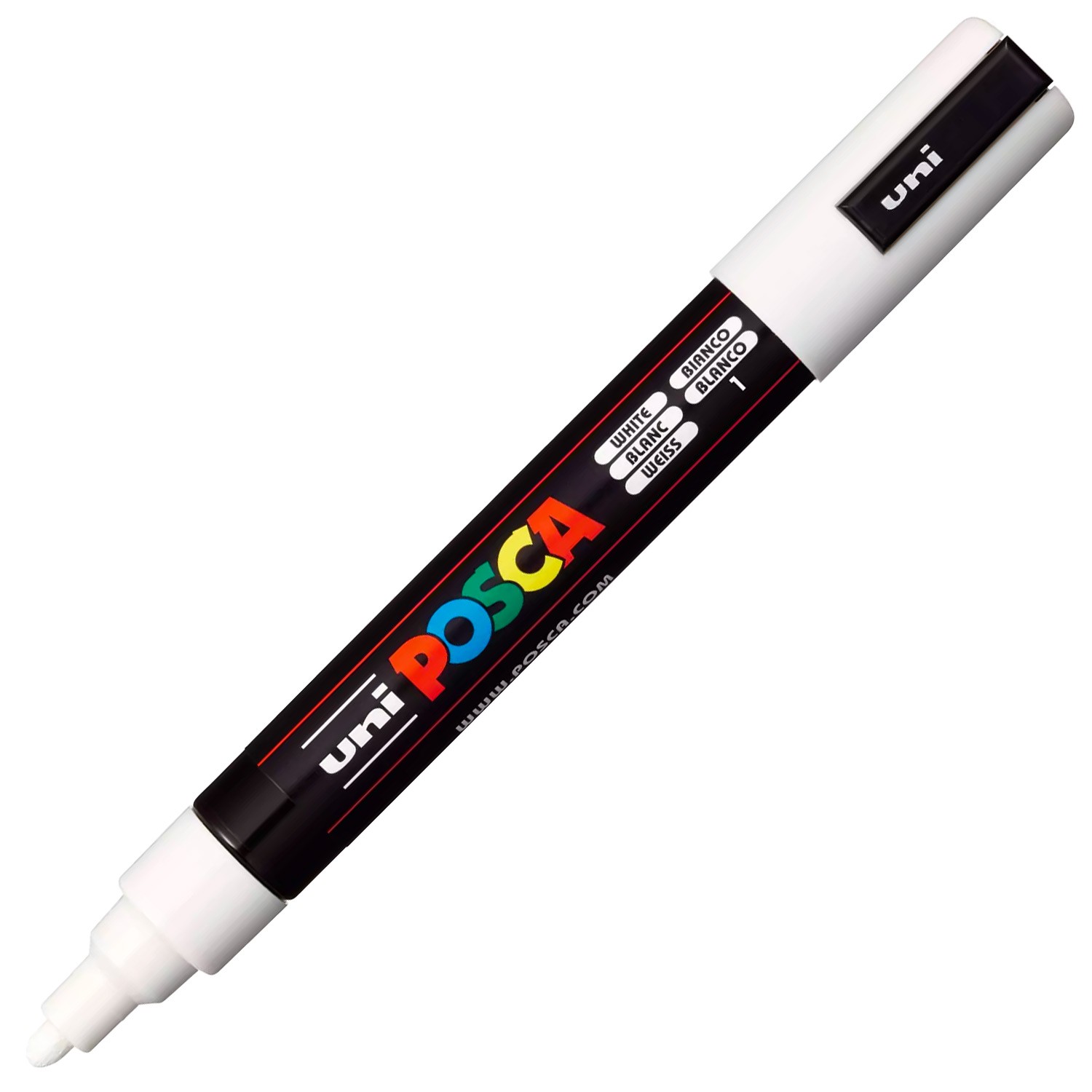 Uni Posca 5M Markör Kalem - Beyaz