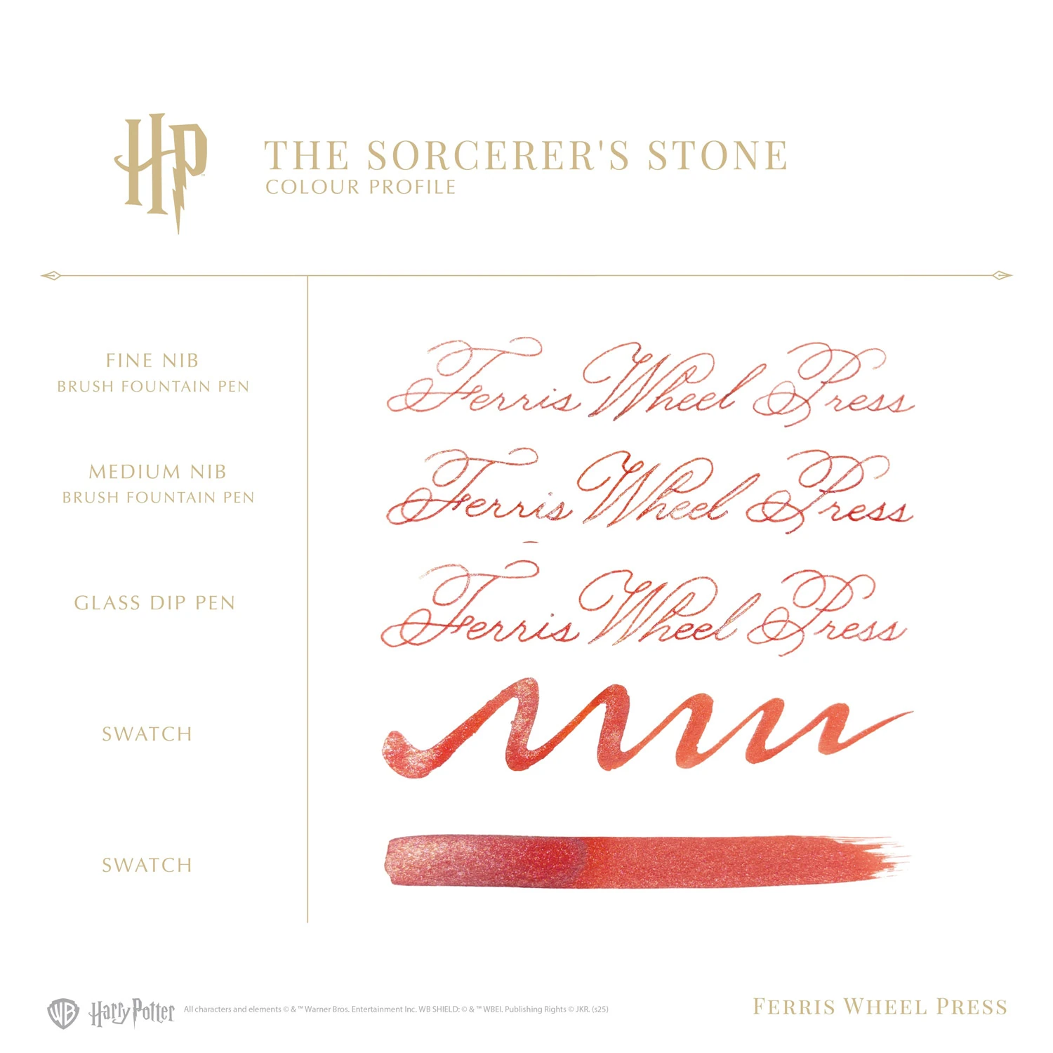 Ferris Wheel Press Harry Potter The Sorcerer's Stone Şişe Mürekkep - 38 ml