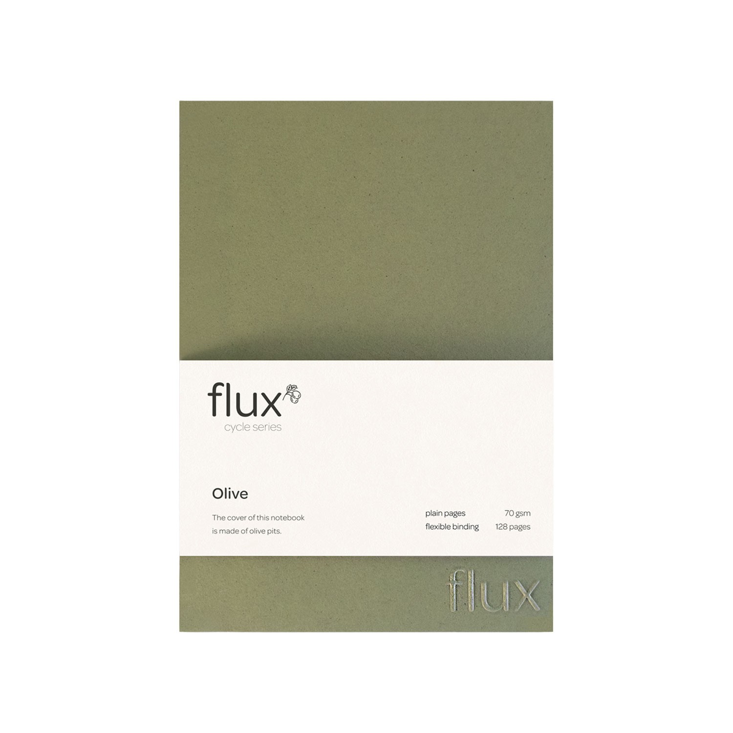 flux notebook Cycle Midi Not Defteri - Olive