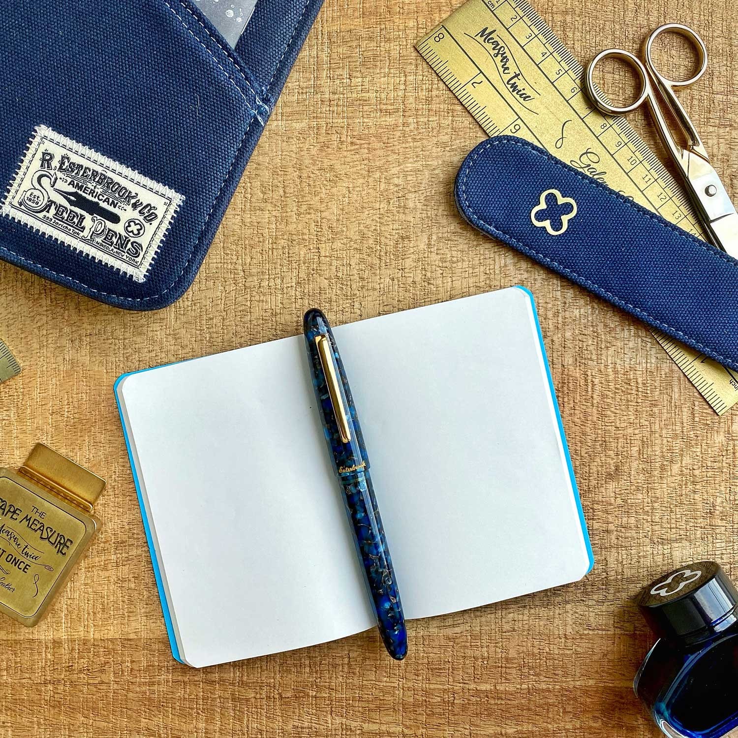 Esterbrook Estie Nouveau Bleu Gold Dolma Kalem