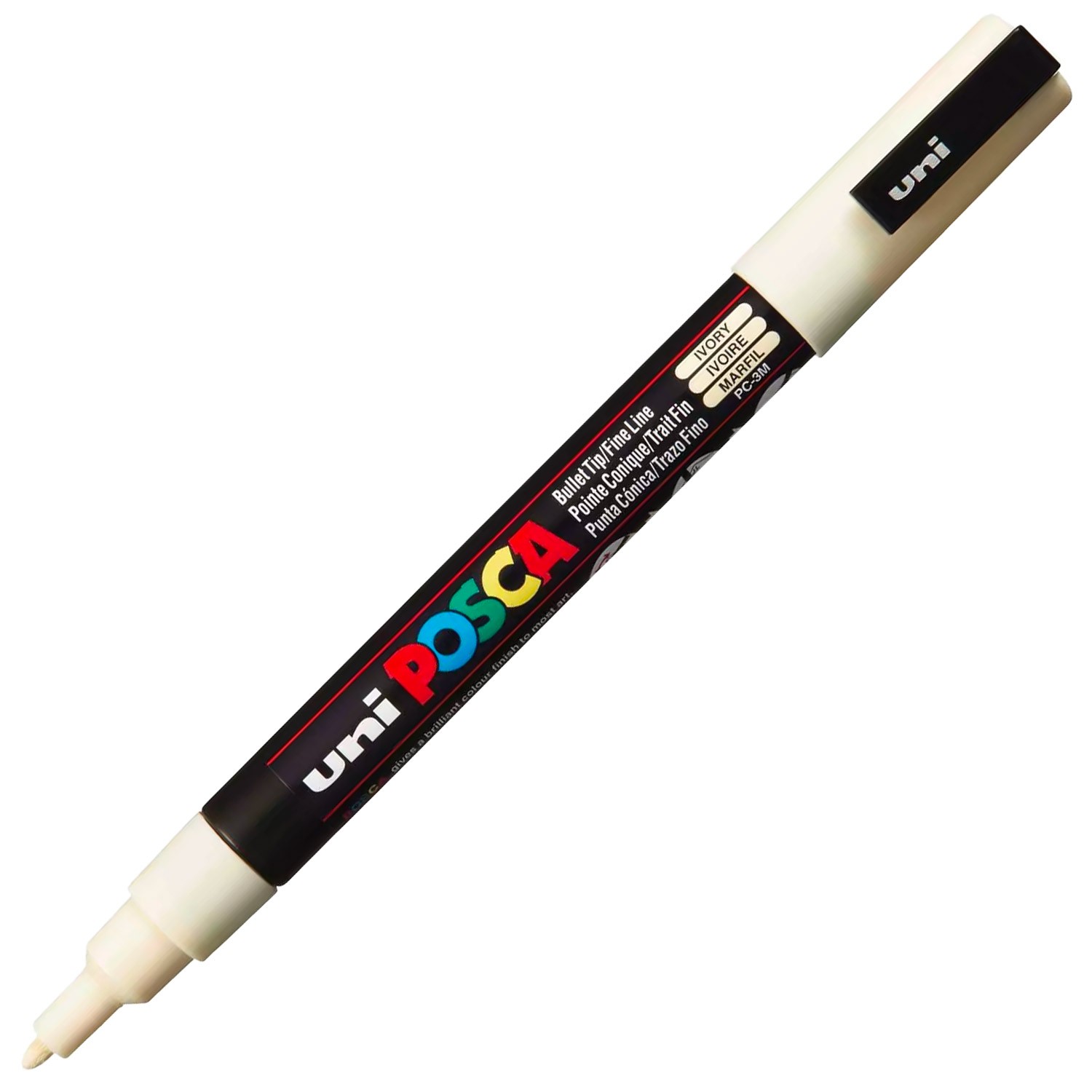 Uni Posca 3M Markör Kalem - Fil Dişi