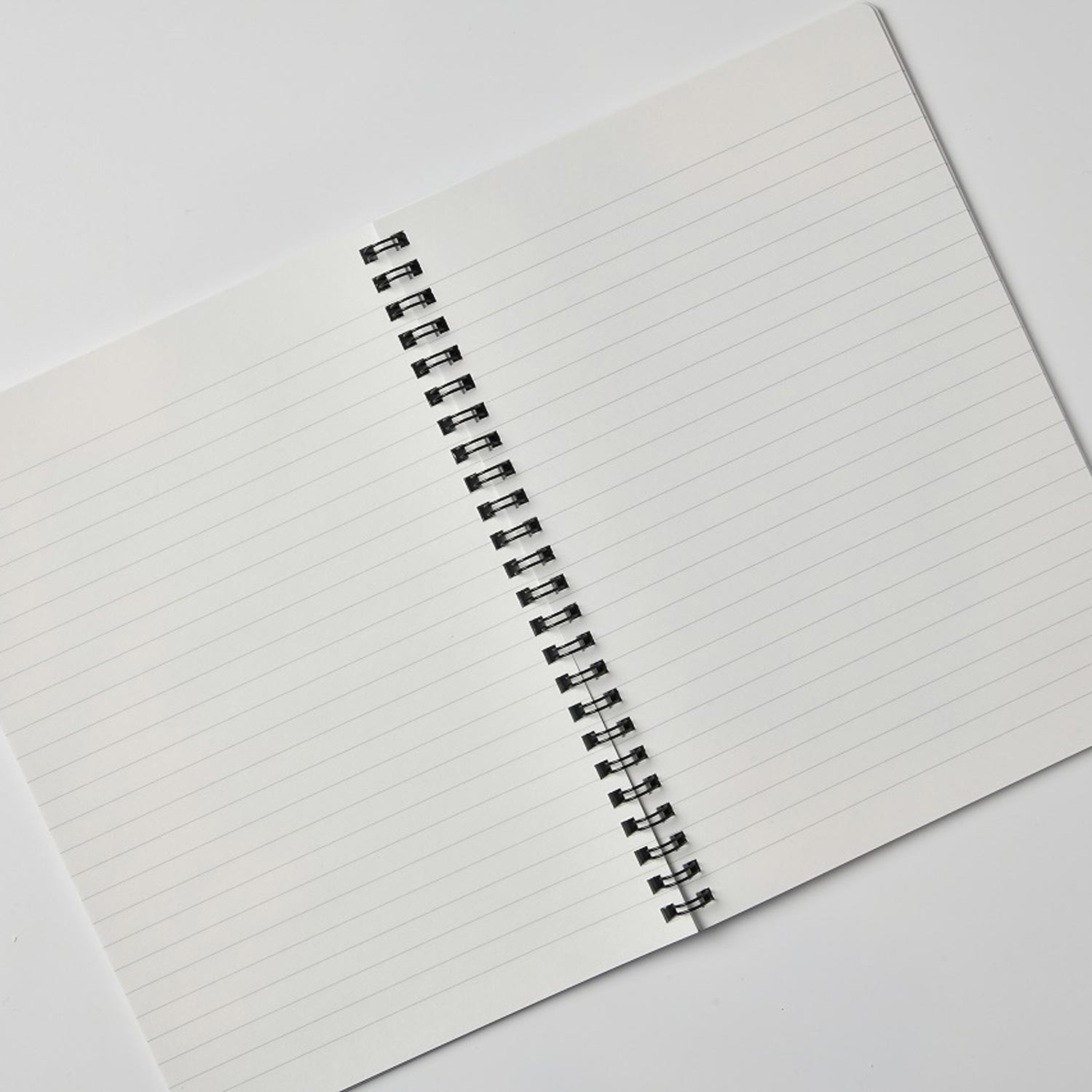 Apica CD Twin Ring Çizgili Defter - Wisteria
