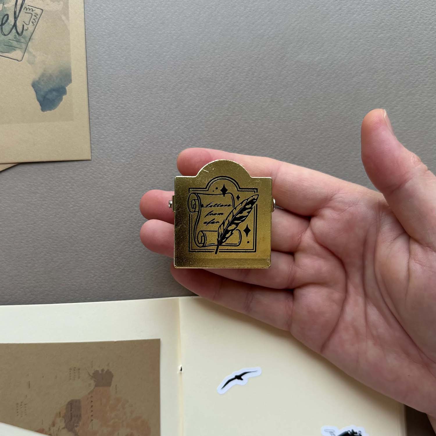 Euk Design Pirinç Klips