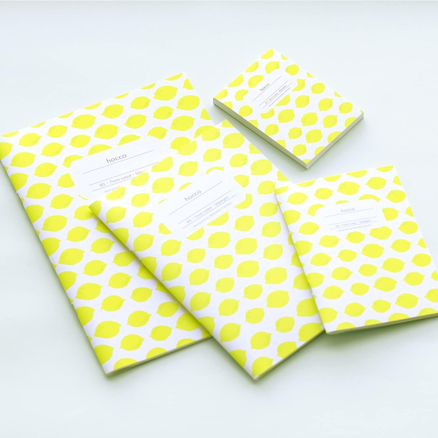 Apica Hocco A7 Çizgili Defter - Limon