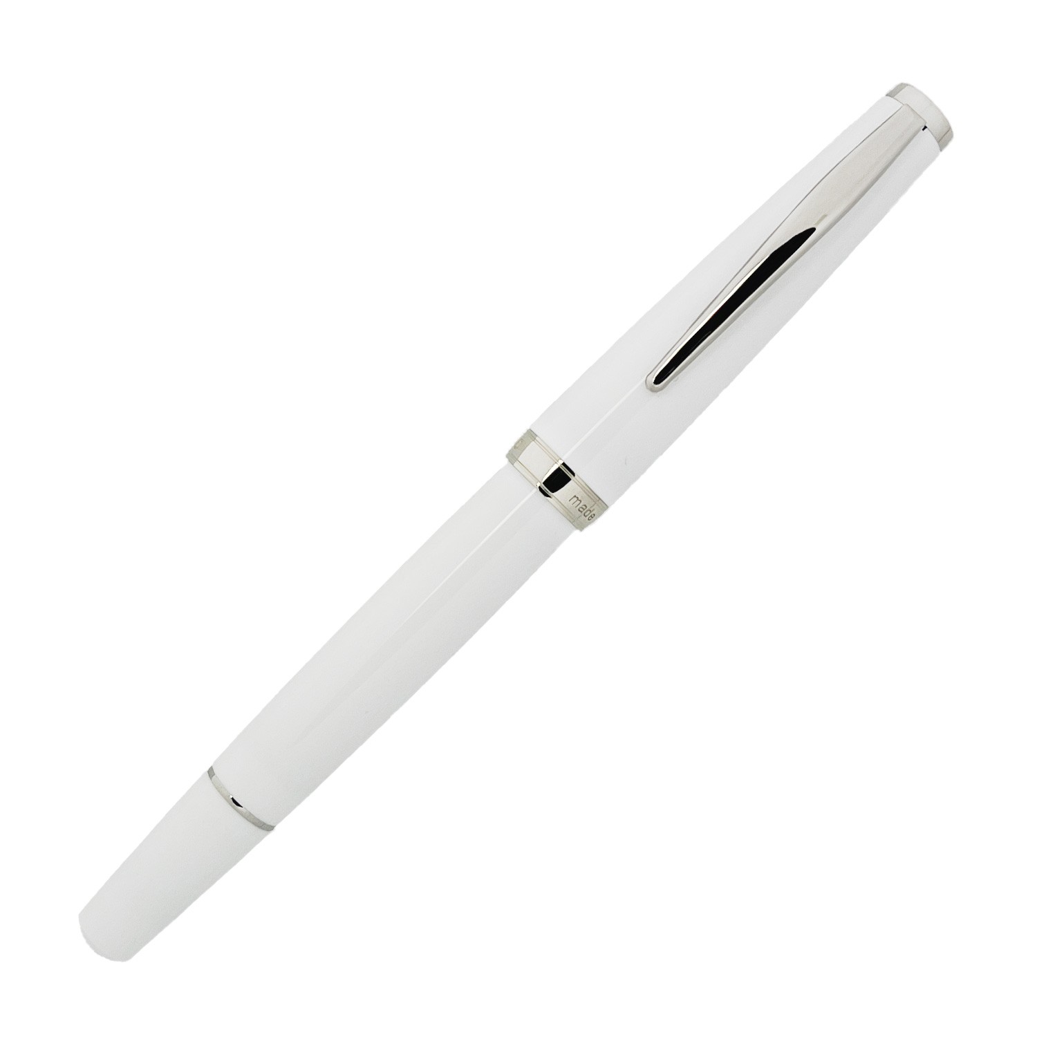 Cleo Skribent Classic Palladium Pistonlu Dolma Kalem - White