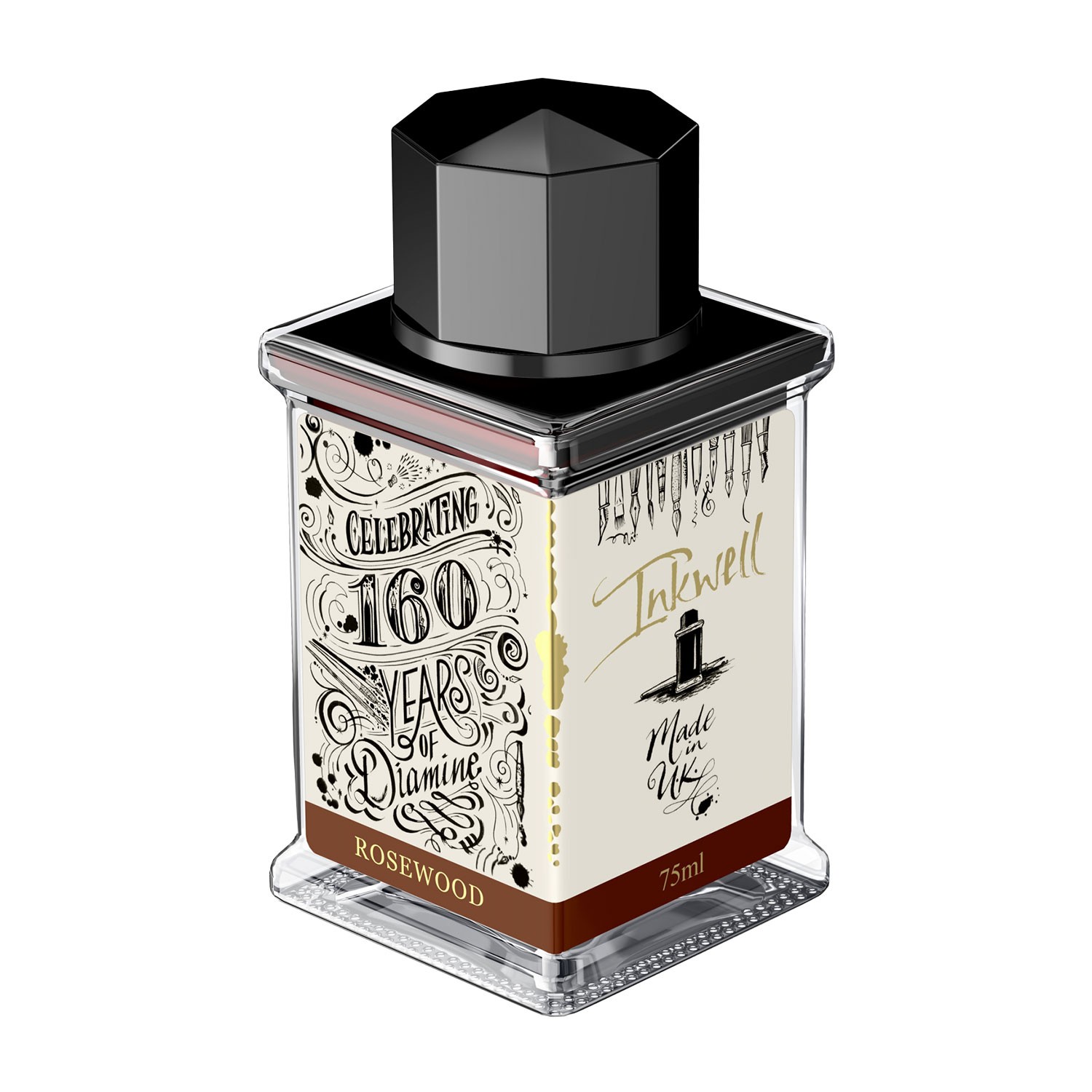 Diamine Rosewood 160. Yıl Şişe Mürekkep - 75 ml