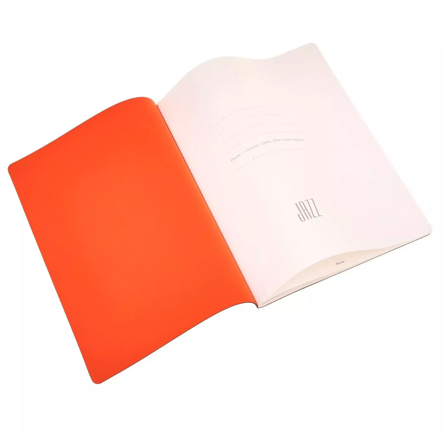 Pineider Jazz 9 x 14 cm Defter - Orange